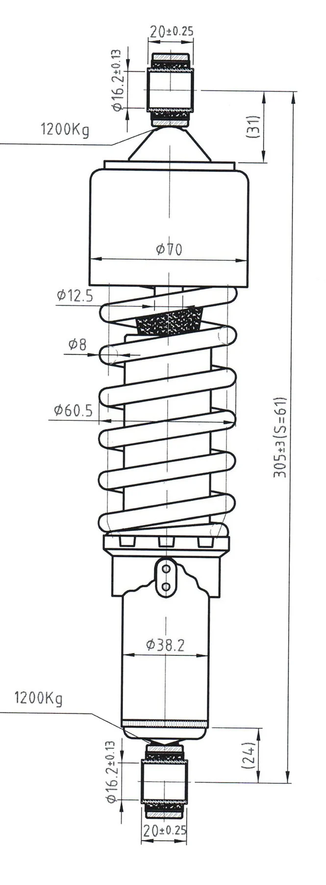 Universal Shock Absorber