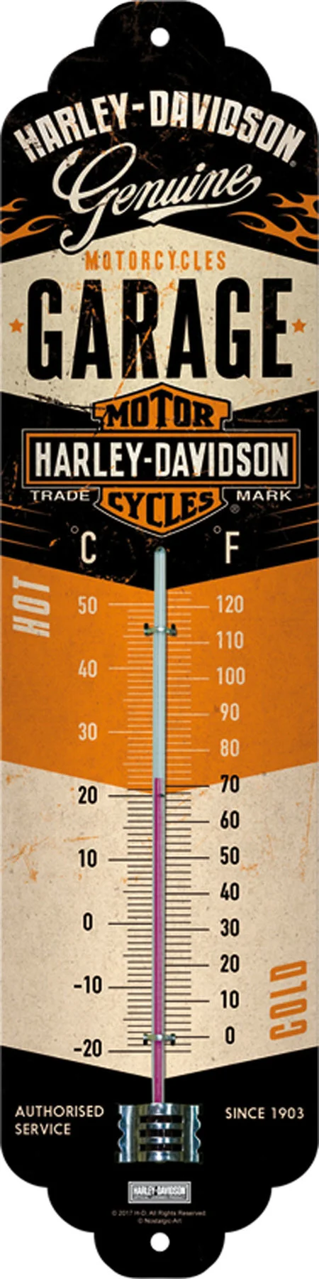 Thermometer Harley Davidson "Garage"