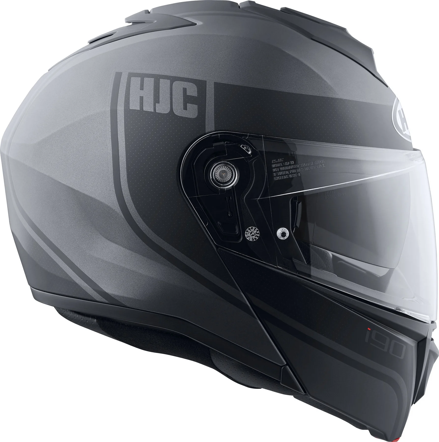 HJC I90 Motorradhelm DAVAN MC10SF - Schwarz/Weiss XL