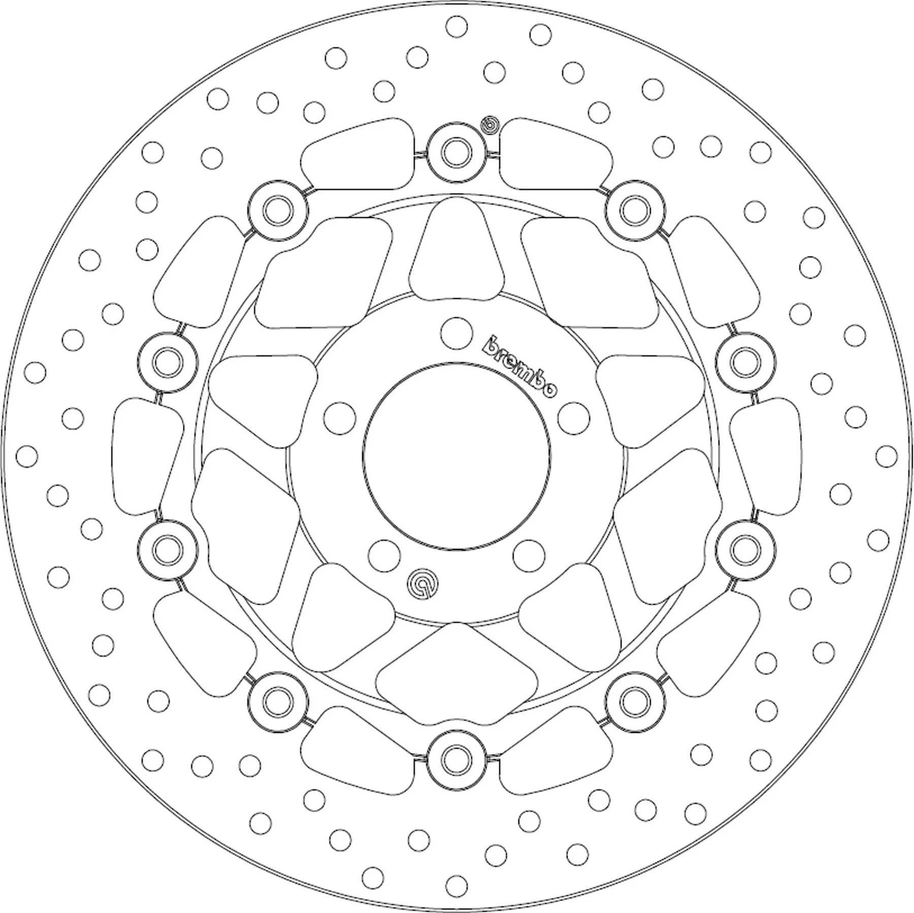 BREMBO DISQUES. 78B40841