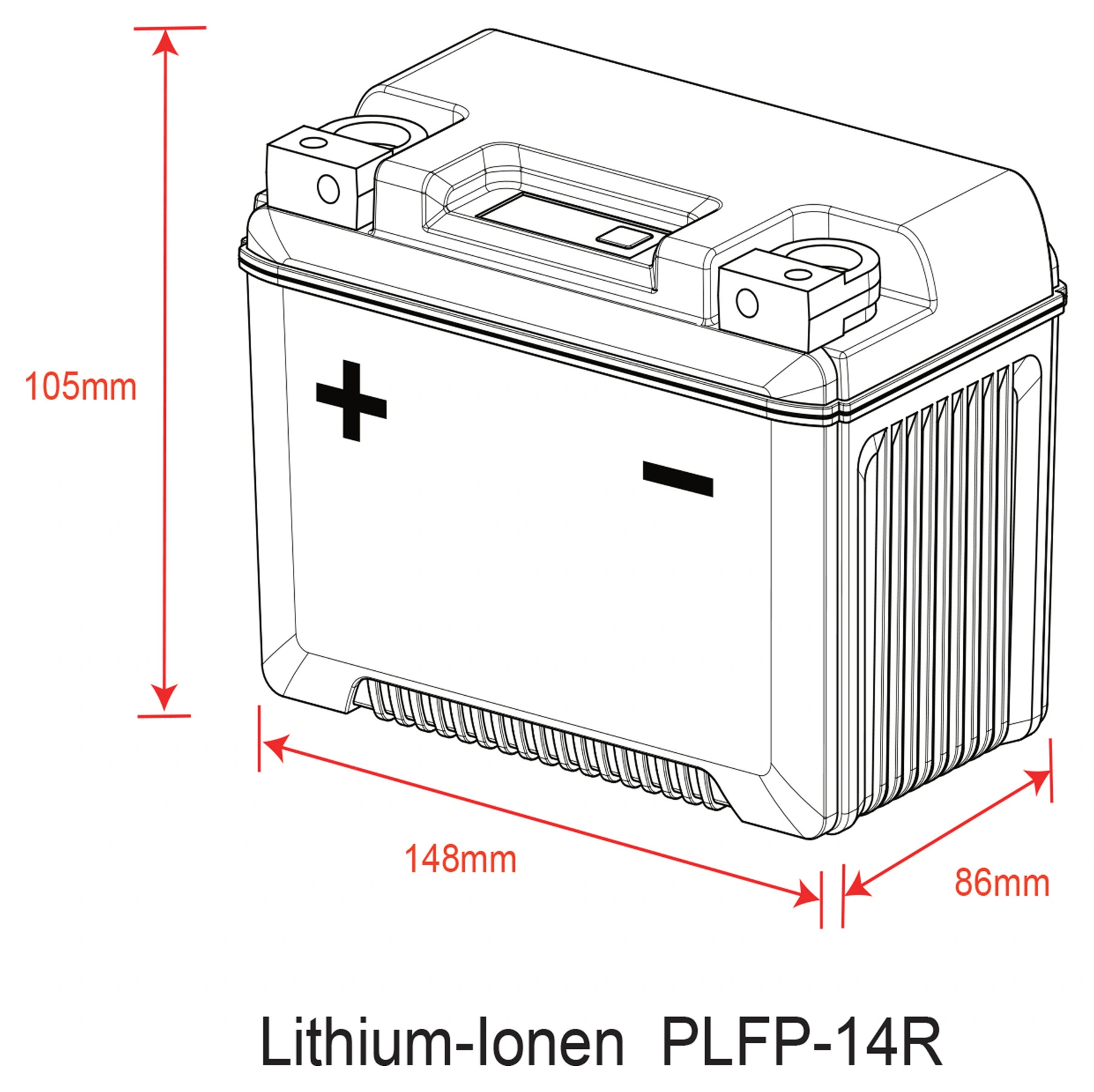 DELO LITHIUM-ION-BATTERIE