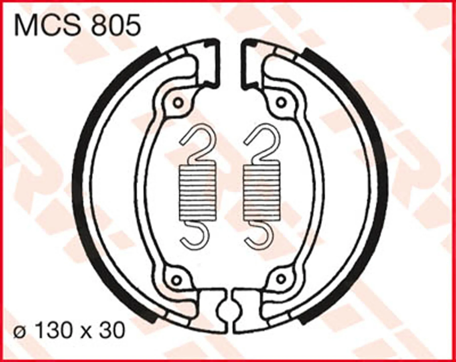 TRW BRAKE-SHOES ORGAN.