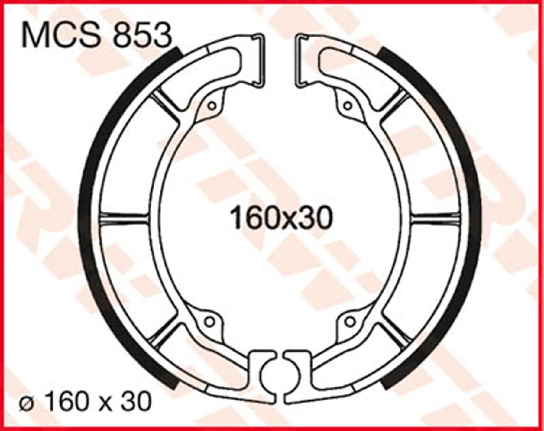 TRW BRAKE-SHOES ORGAN.