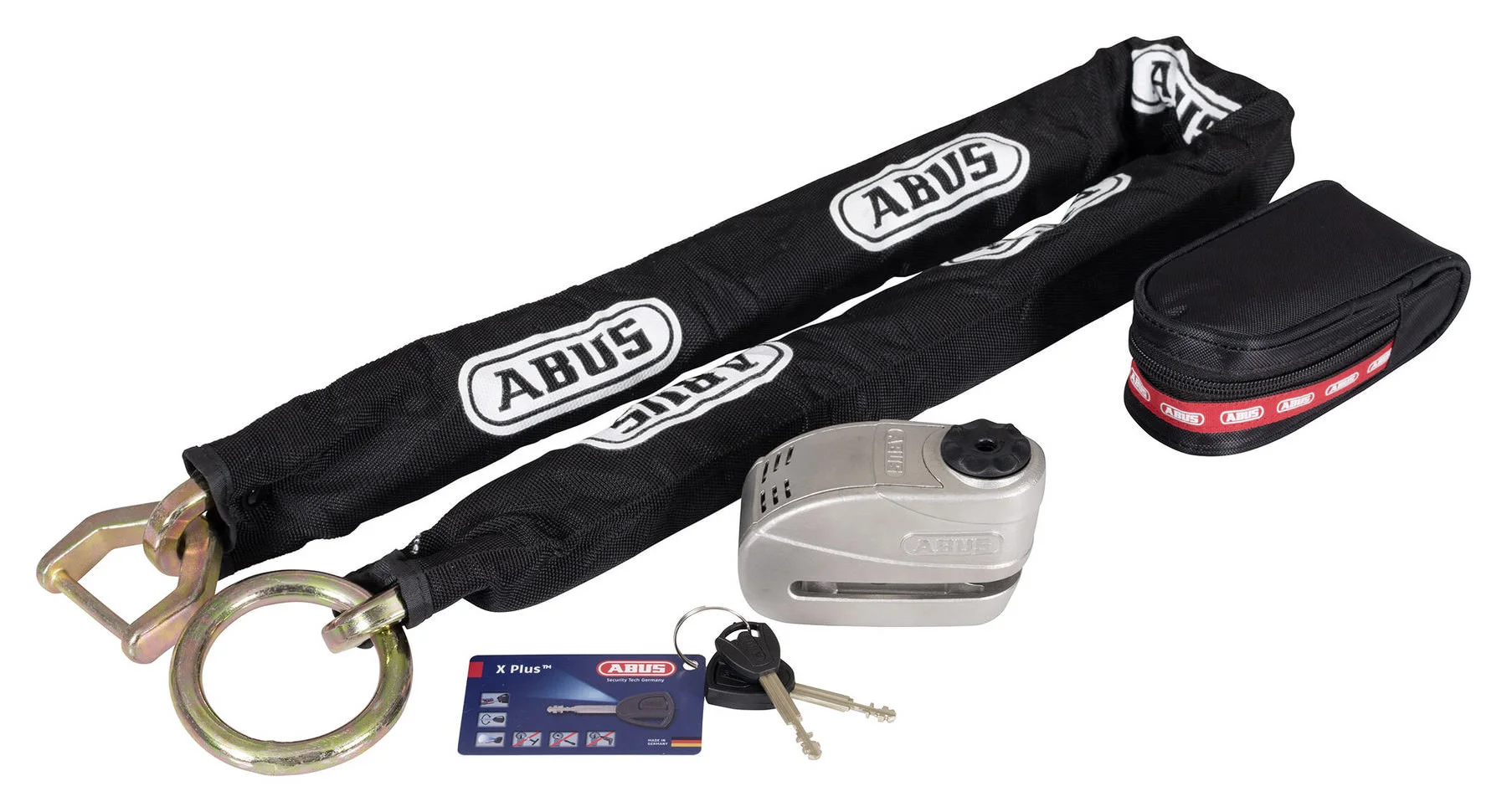 Abus ABUS 8008+12KS120 BLACK LOOP COMBINATION