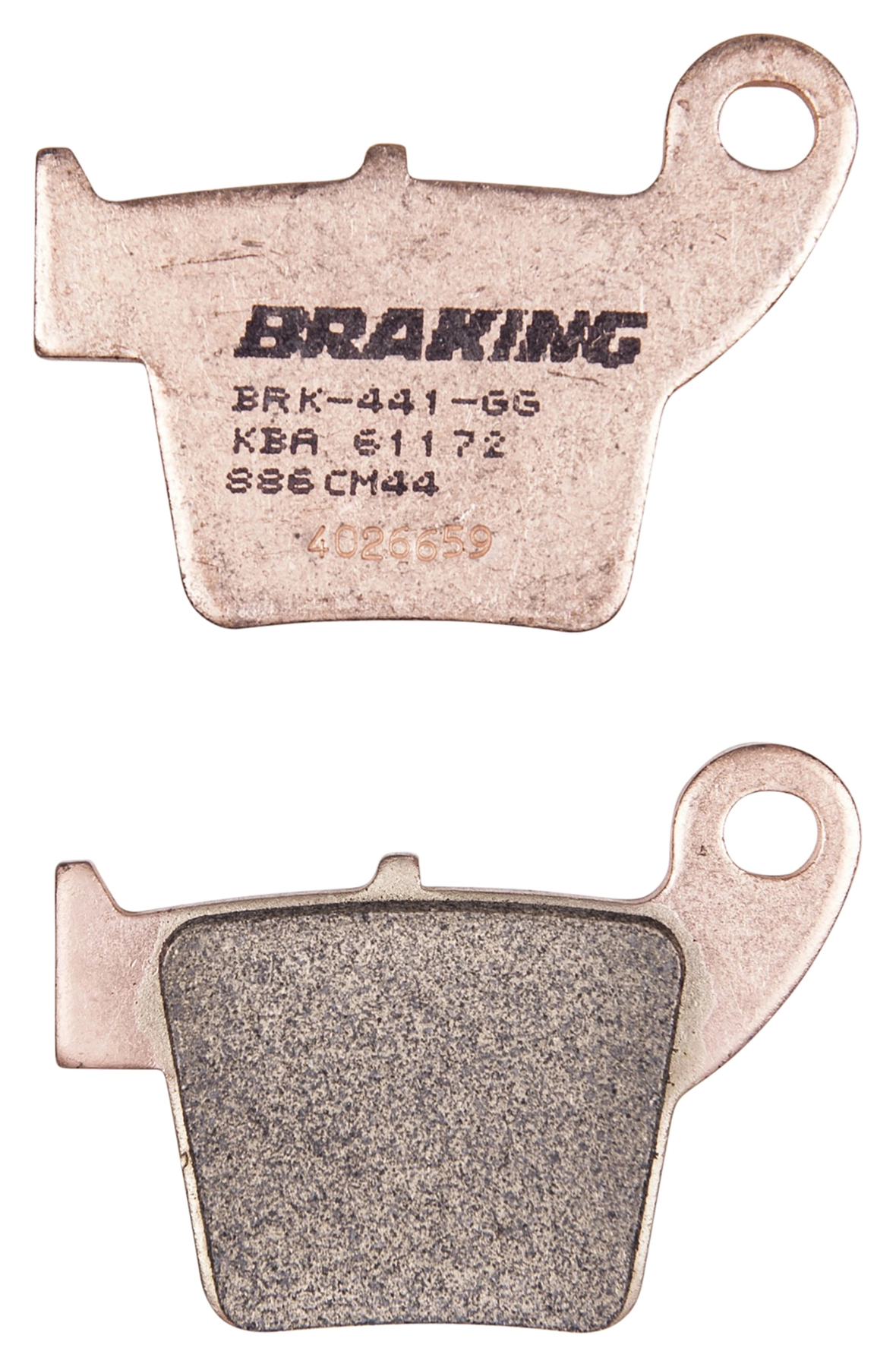 BRAKING BRAKE PAD REAR