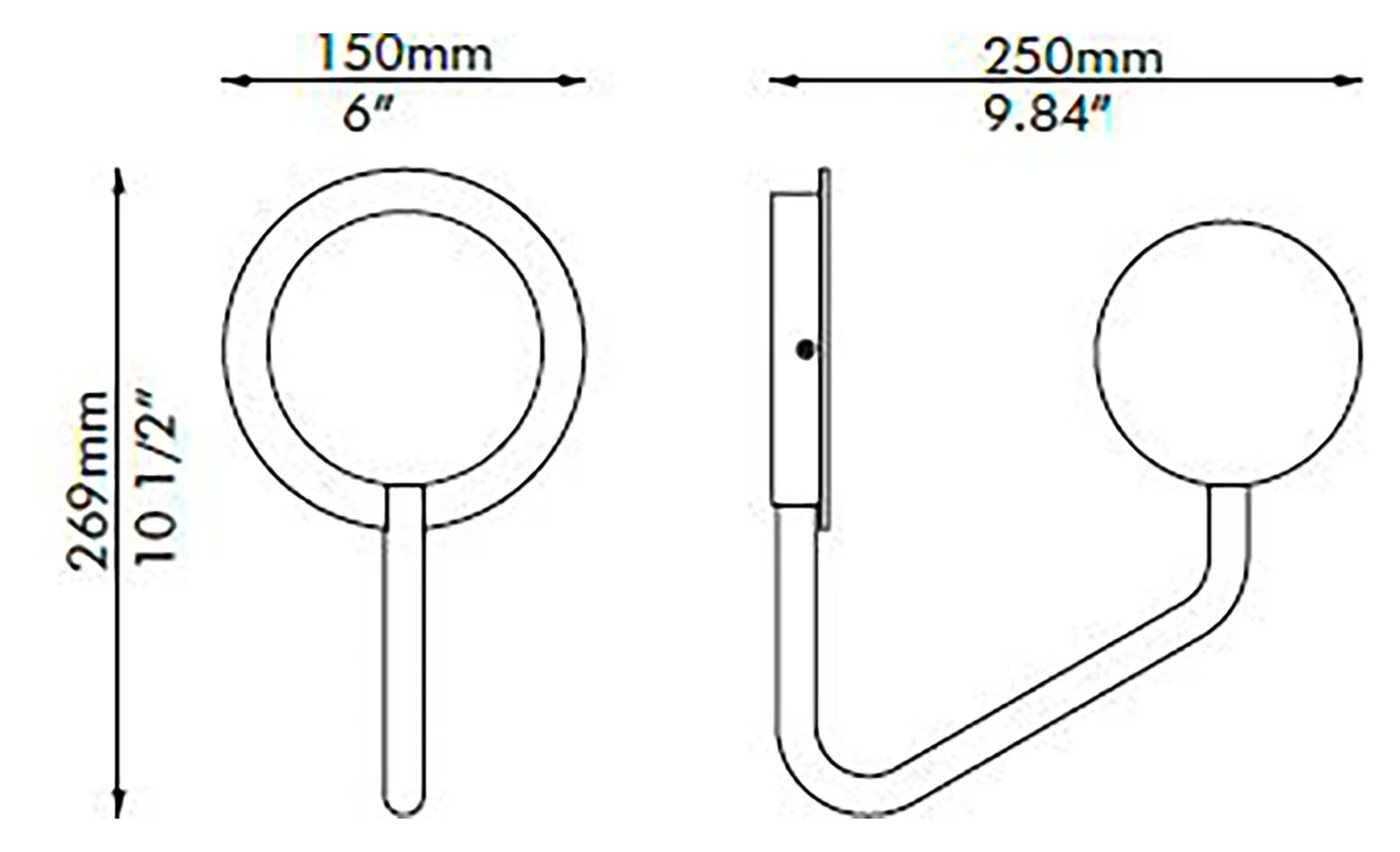 HALLEY WALL HELMET RACK