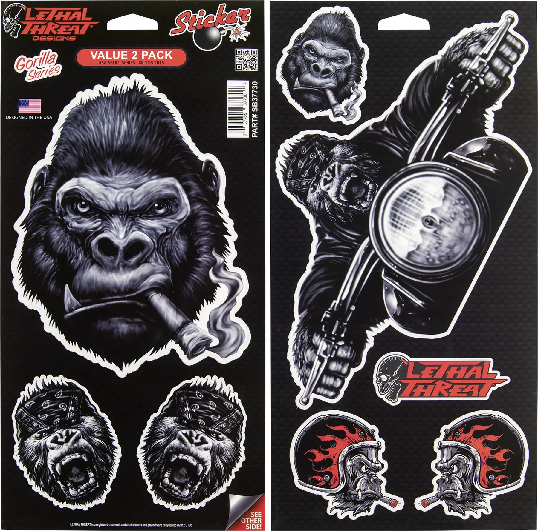 AUFKLEBER GORILLA SERIES