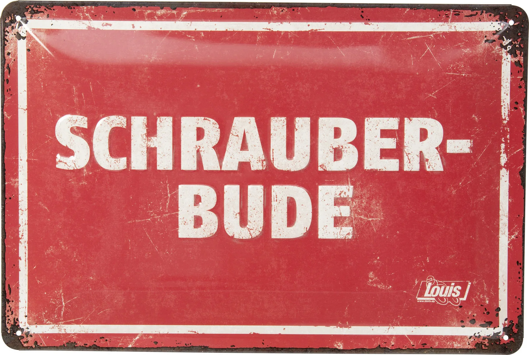 BLECHSCHILD SCHRAUBERBUDE