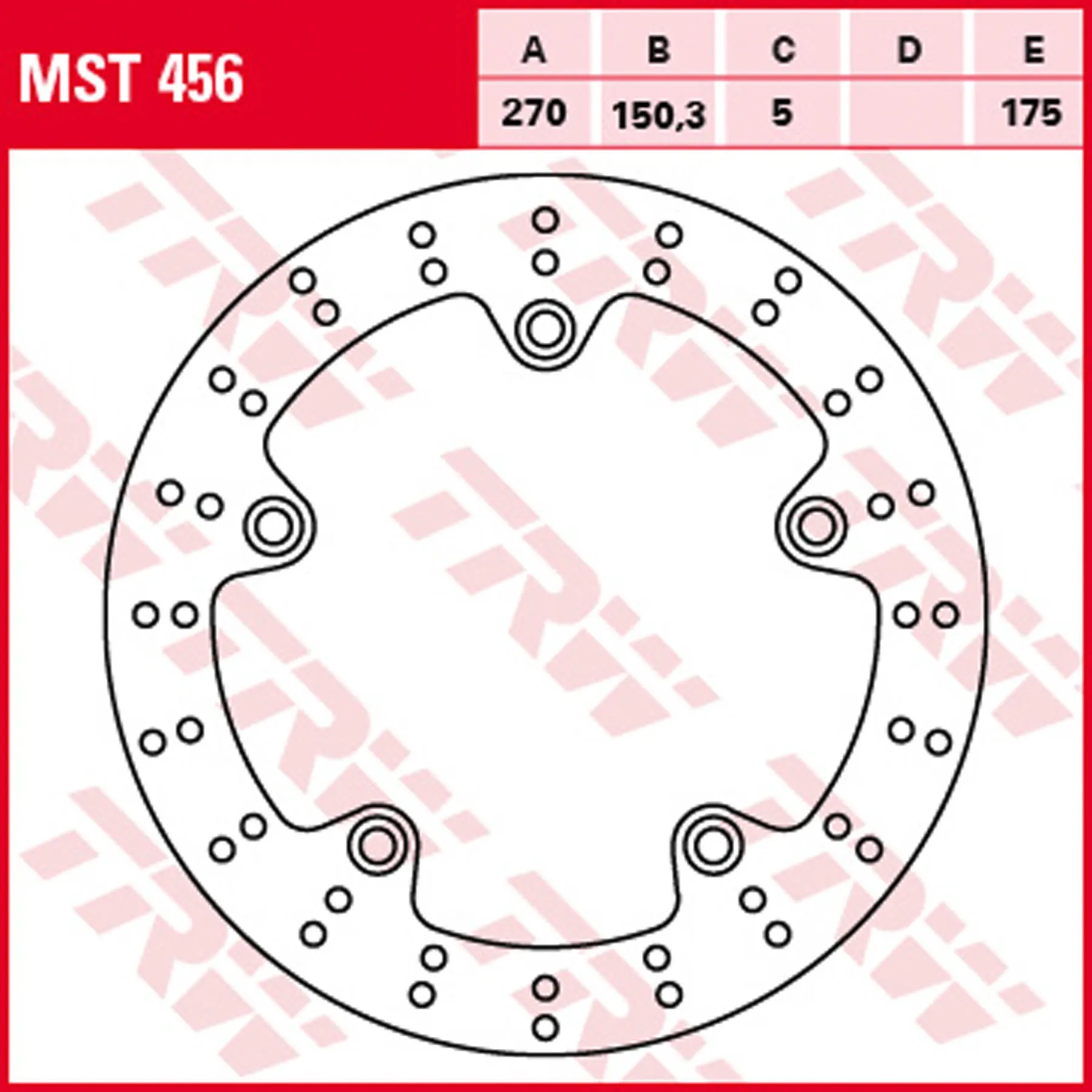 TRW BRAKE-DISC FRONT