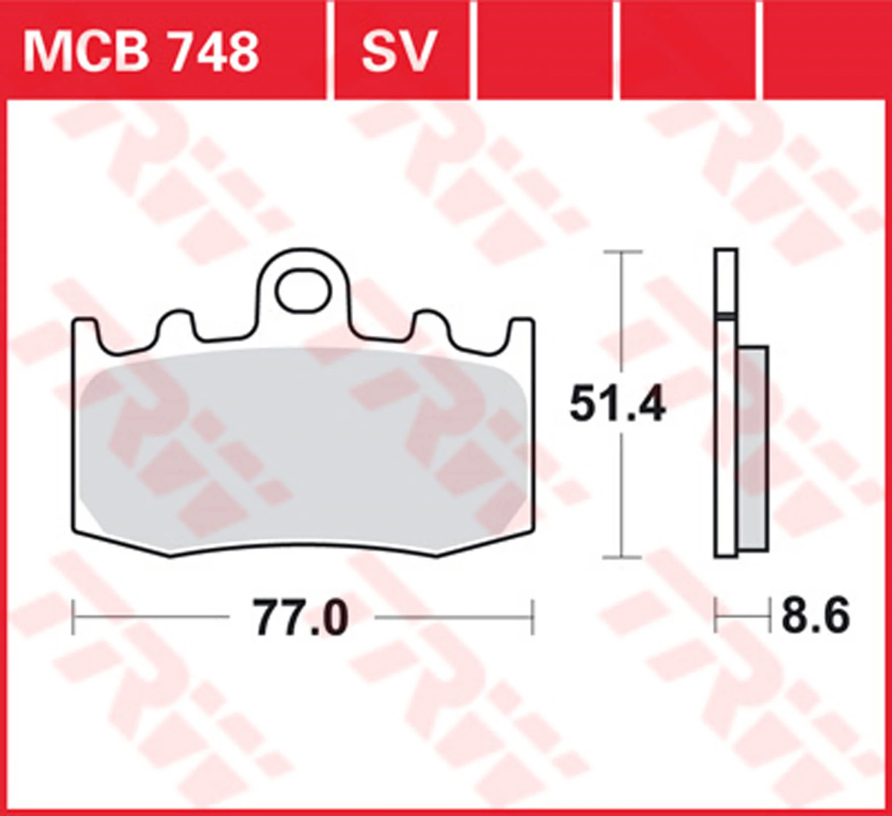 TRW BREMSBELAEGE SINTER