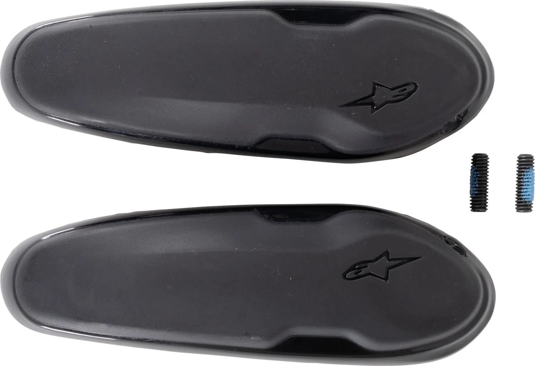 Alpinestars AS03 TPU/Aluminium Toe Sliders – Black – For Supertech R, SMX Plus, SMX 6 (2015+) – EAN 8051194802682