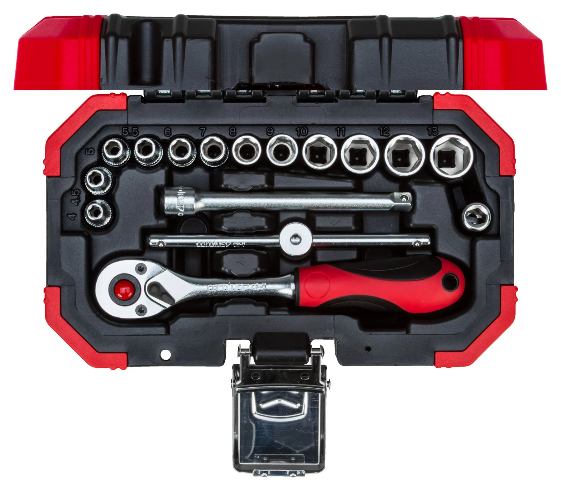 SOCKET WRENCH SET 1/4