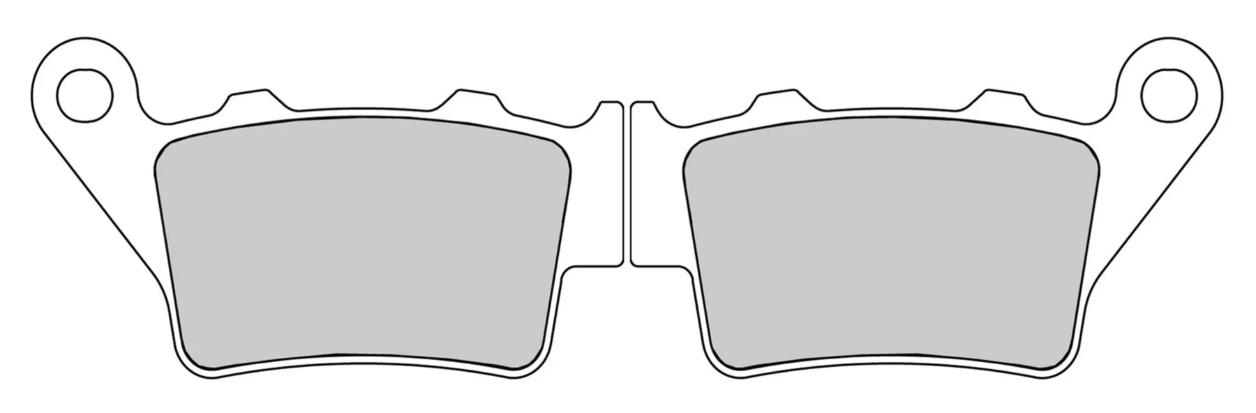 FERODO BREMSBELAG HINTEN