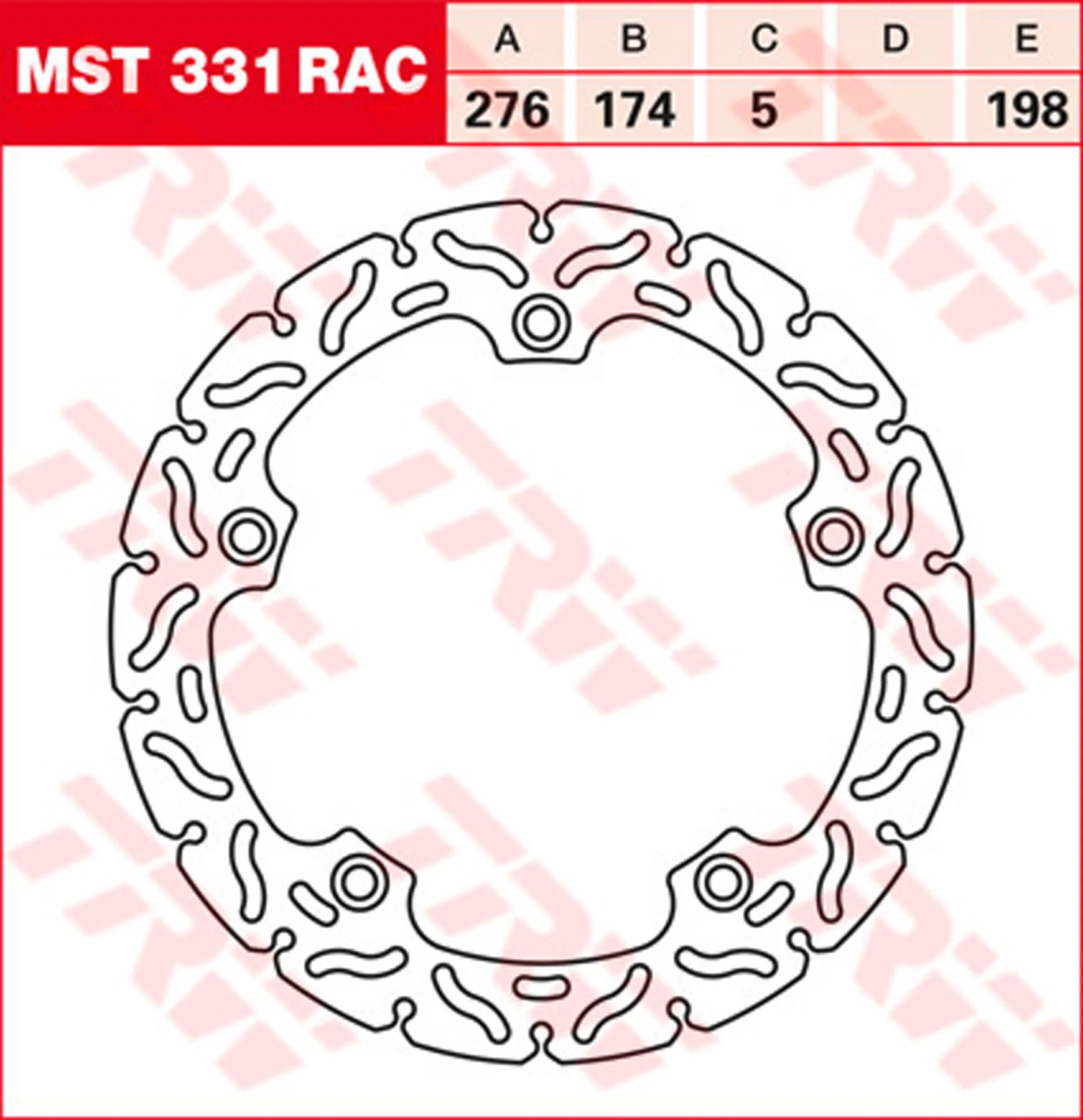 TRW REMSCHIJF RACING