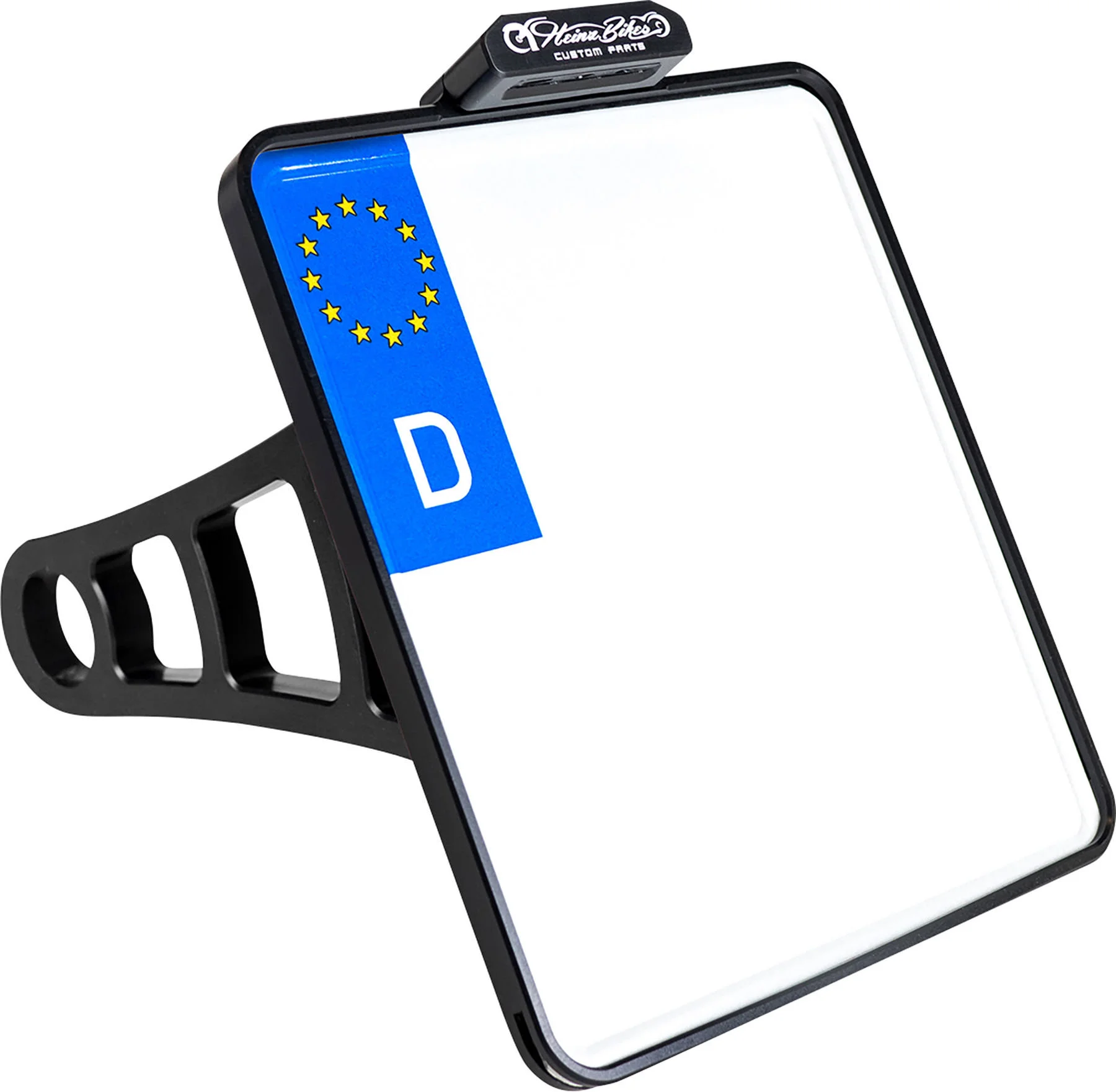 SIDE MOUNT LICENSE FRAME