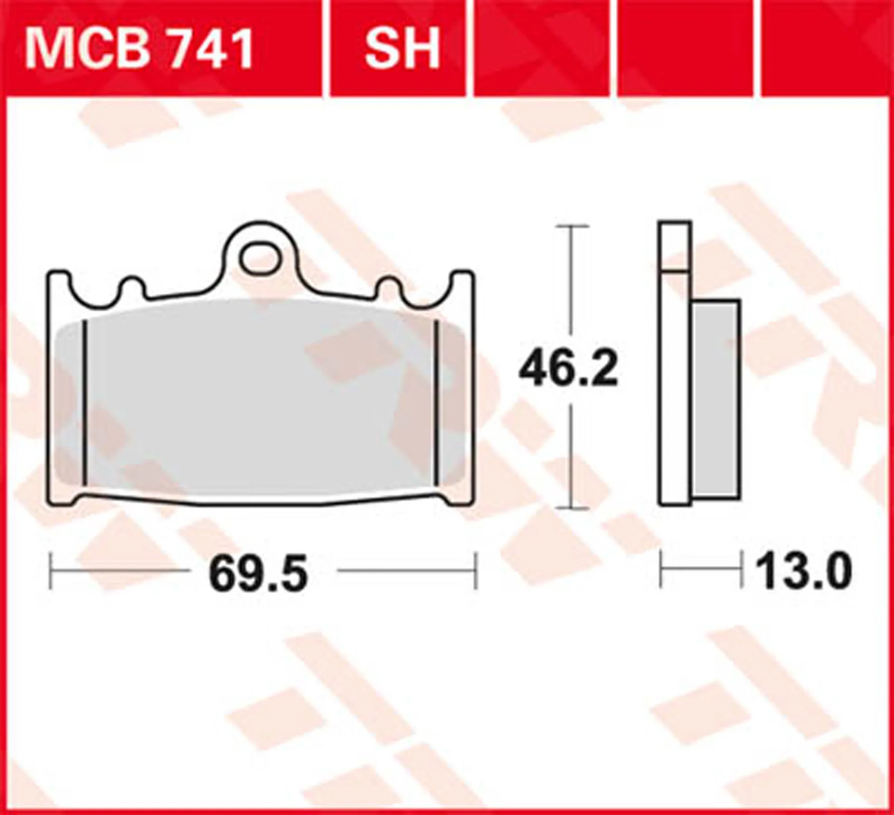 TRW CARBON BRAKE PADS