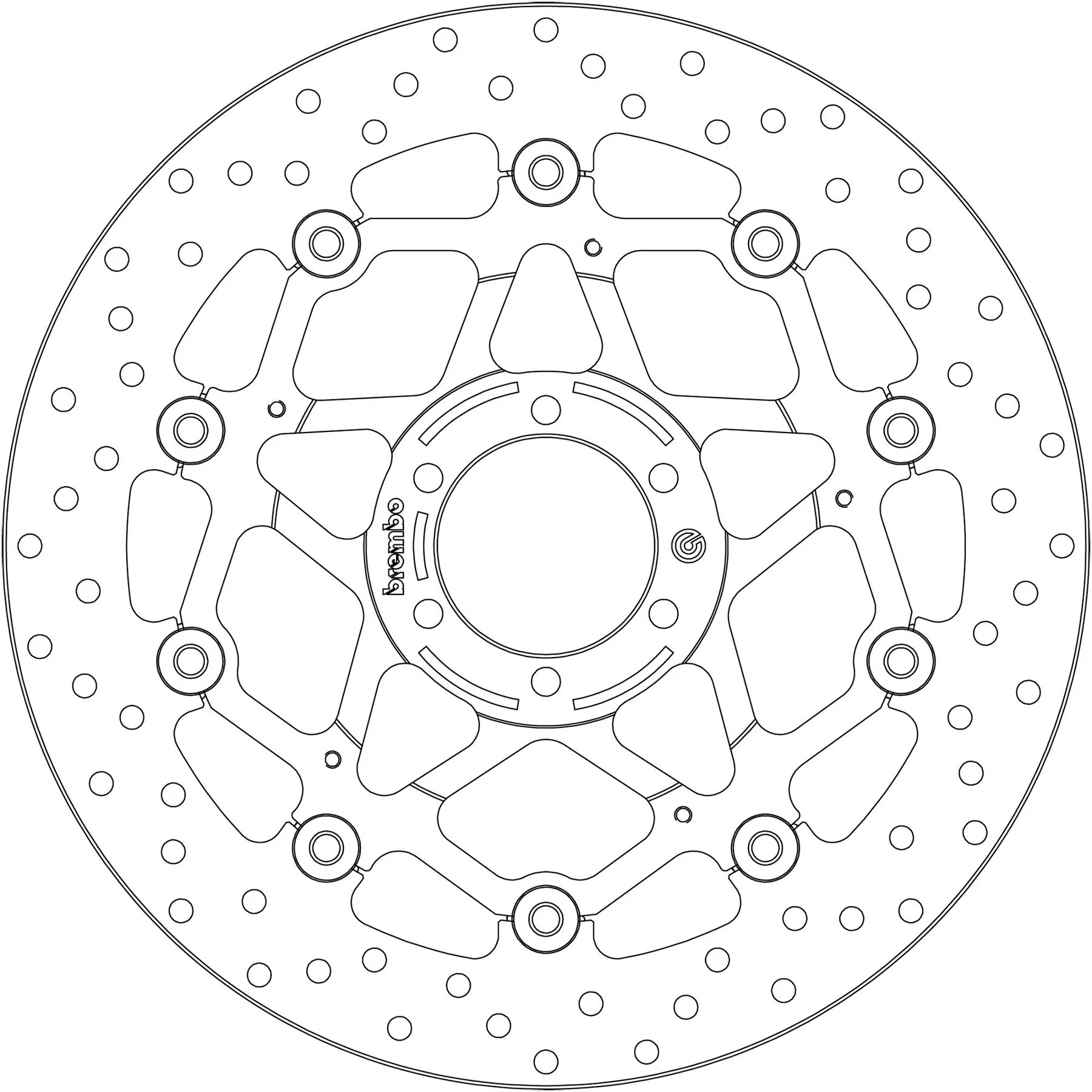 BREMBO BREMSSCHEIBE 320MM