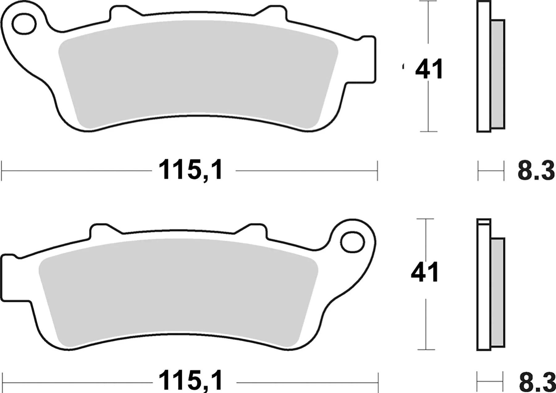 SAITO BRAKE-PADS SINTER