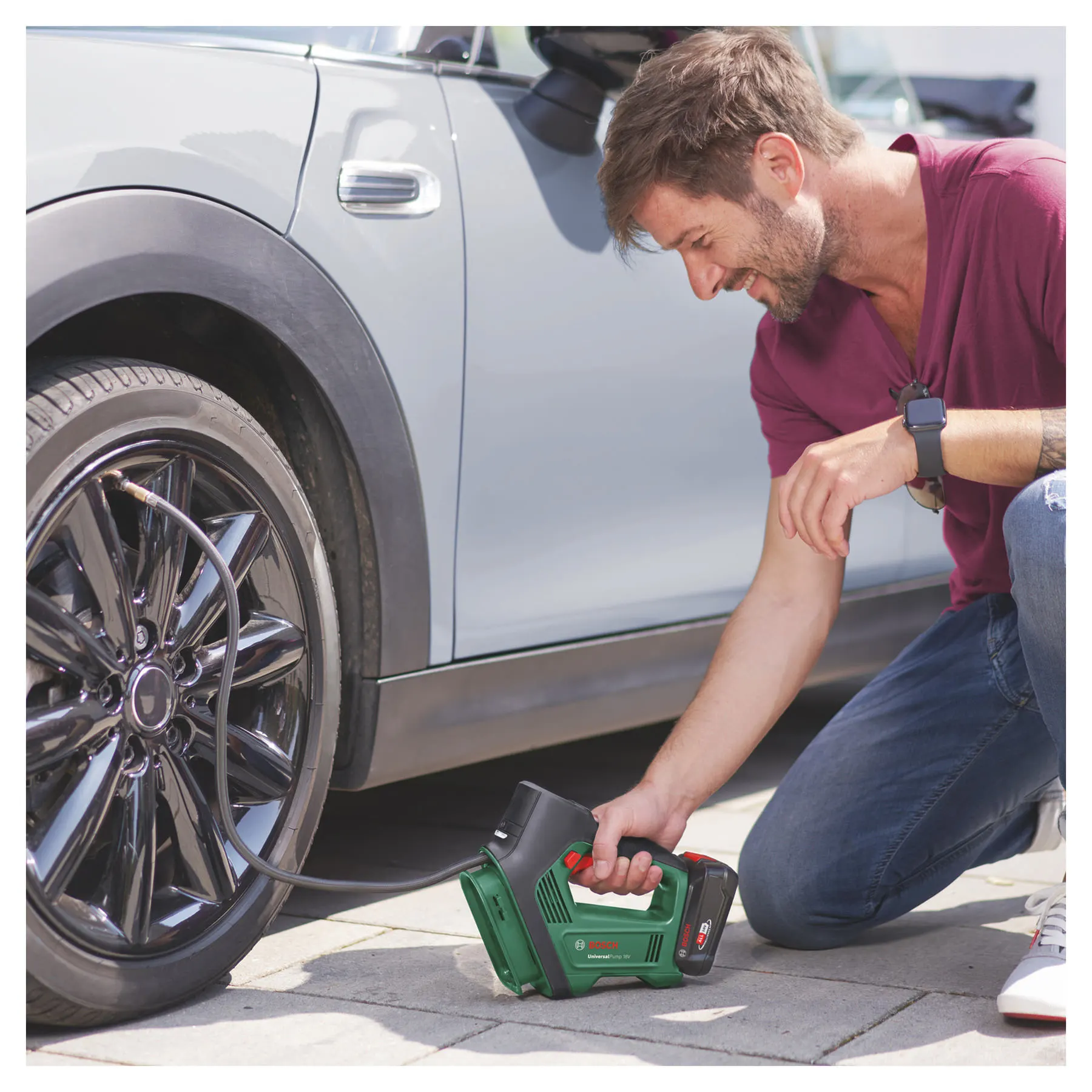 BOSCH CORDLESS TYRE PUMP