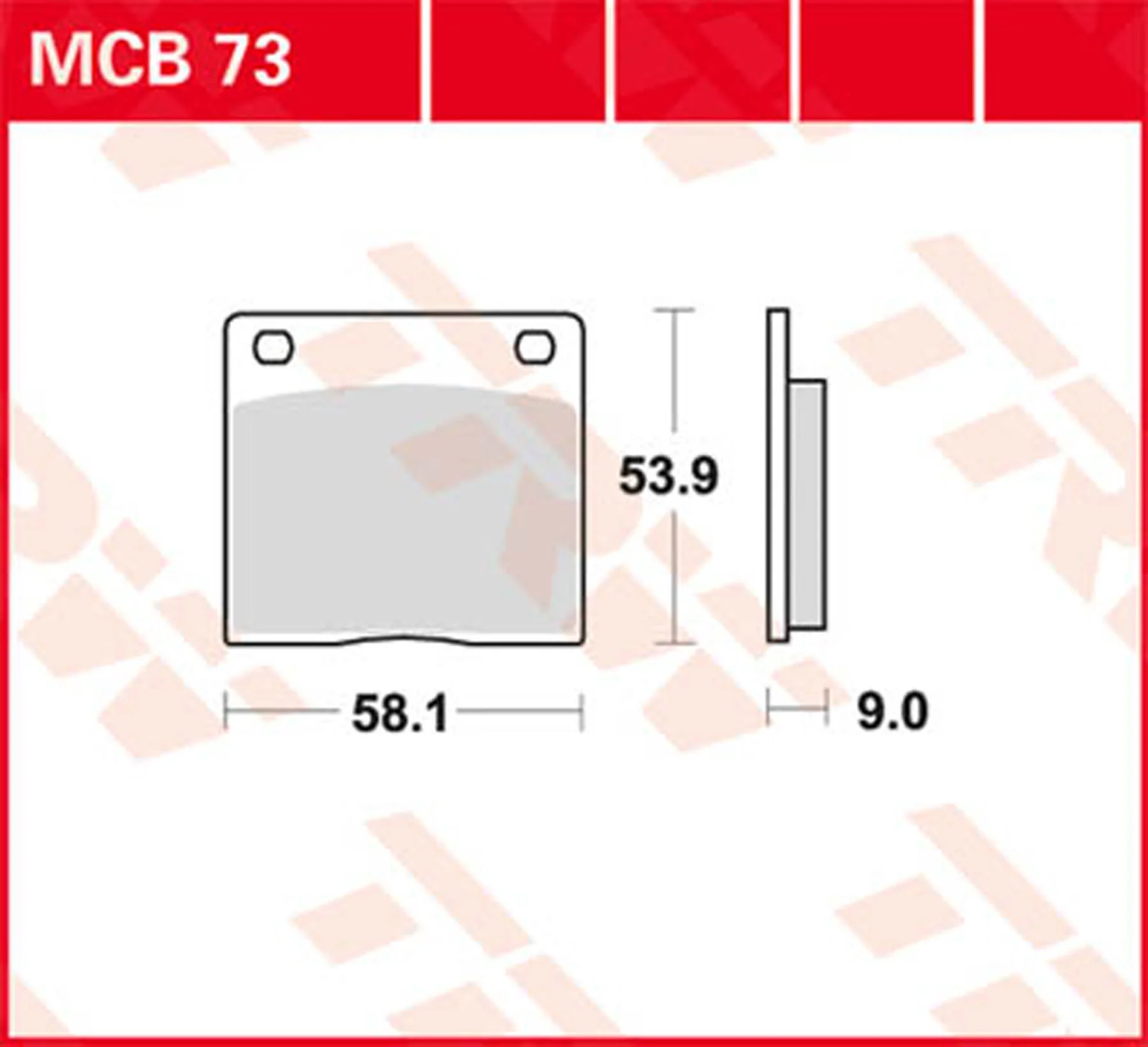 TRW CARBON BRAKE PADS