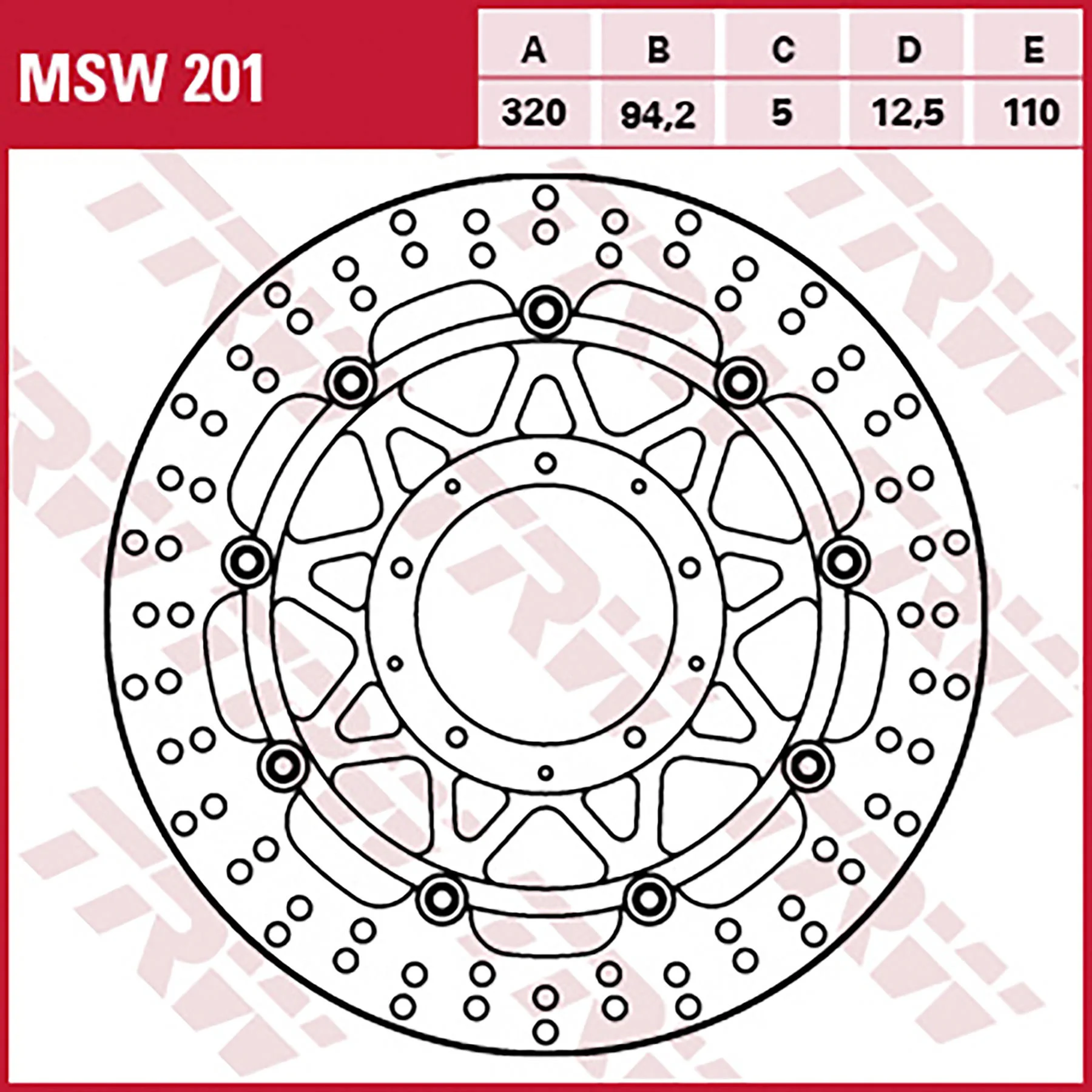 TRW RACING BRAKE DISC