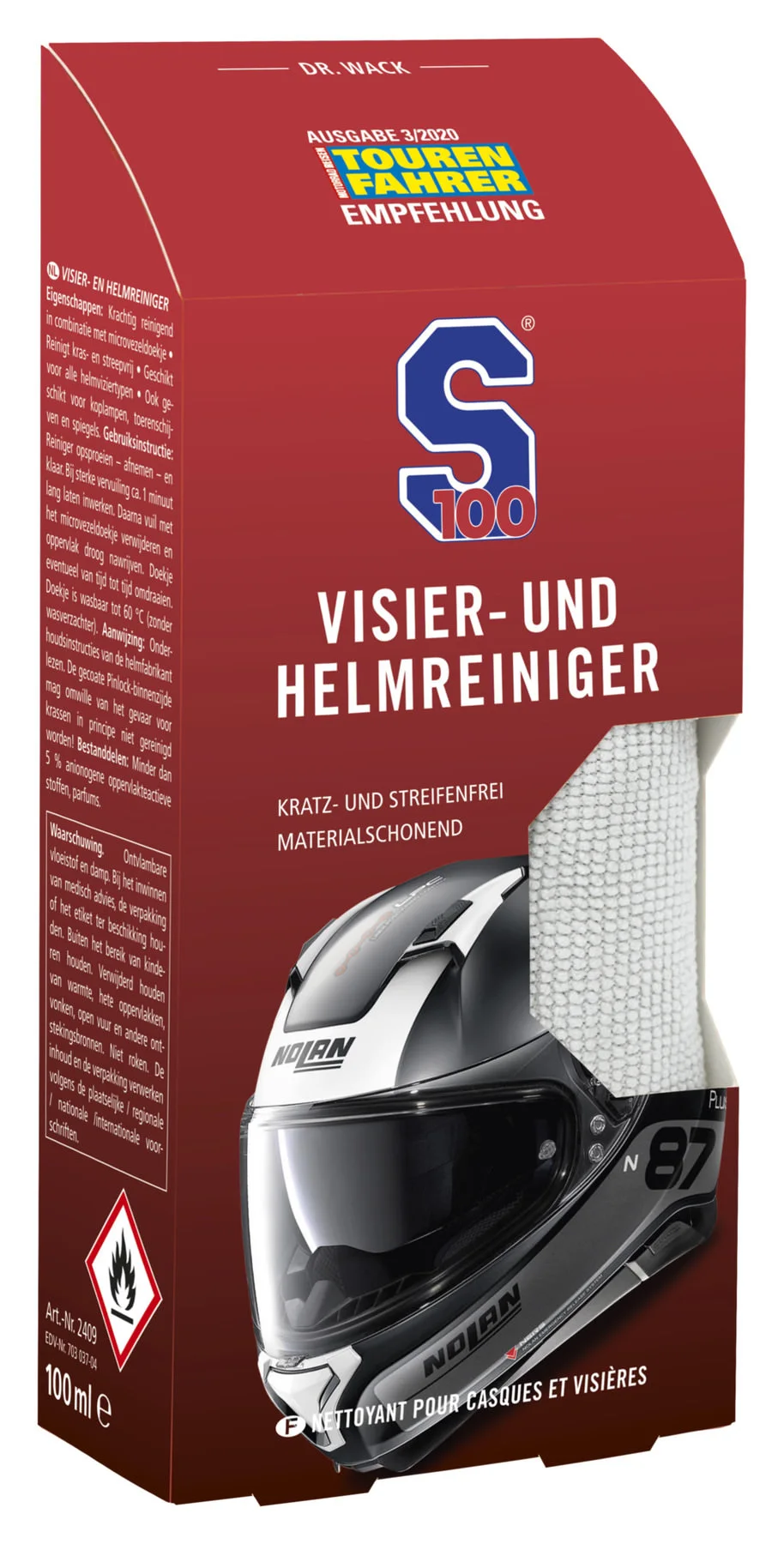 S100 VISIER- UND HELM-