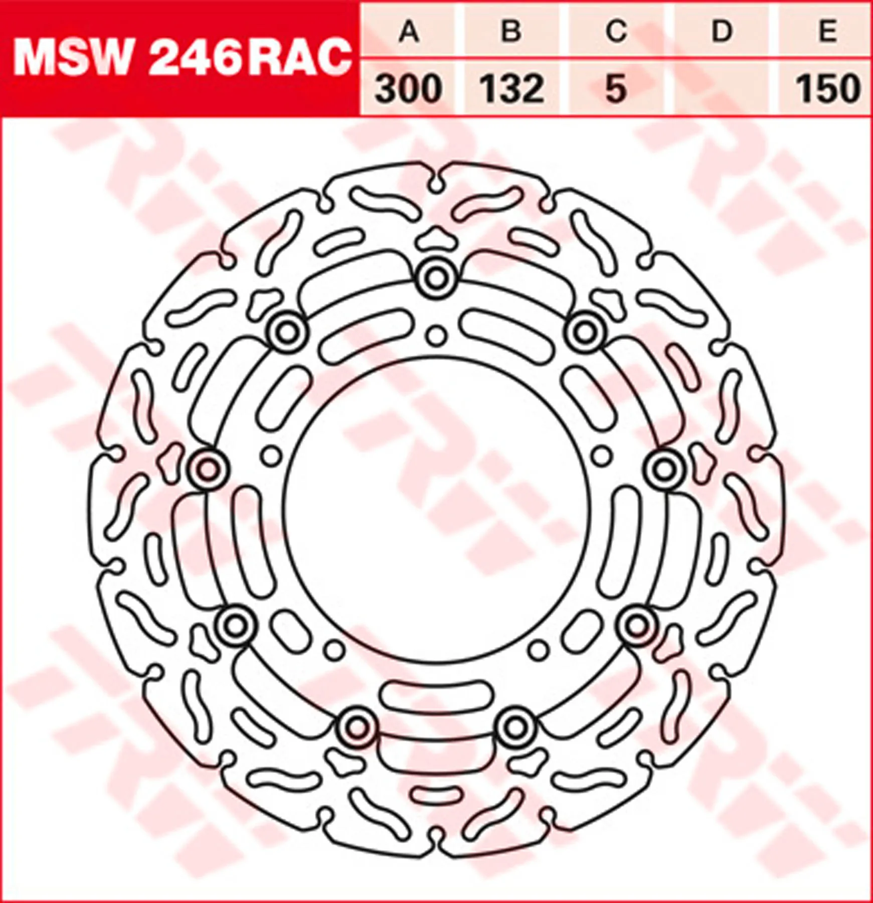 DISCHI FRENO RACING, TRW