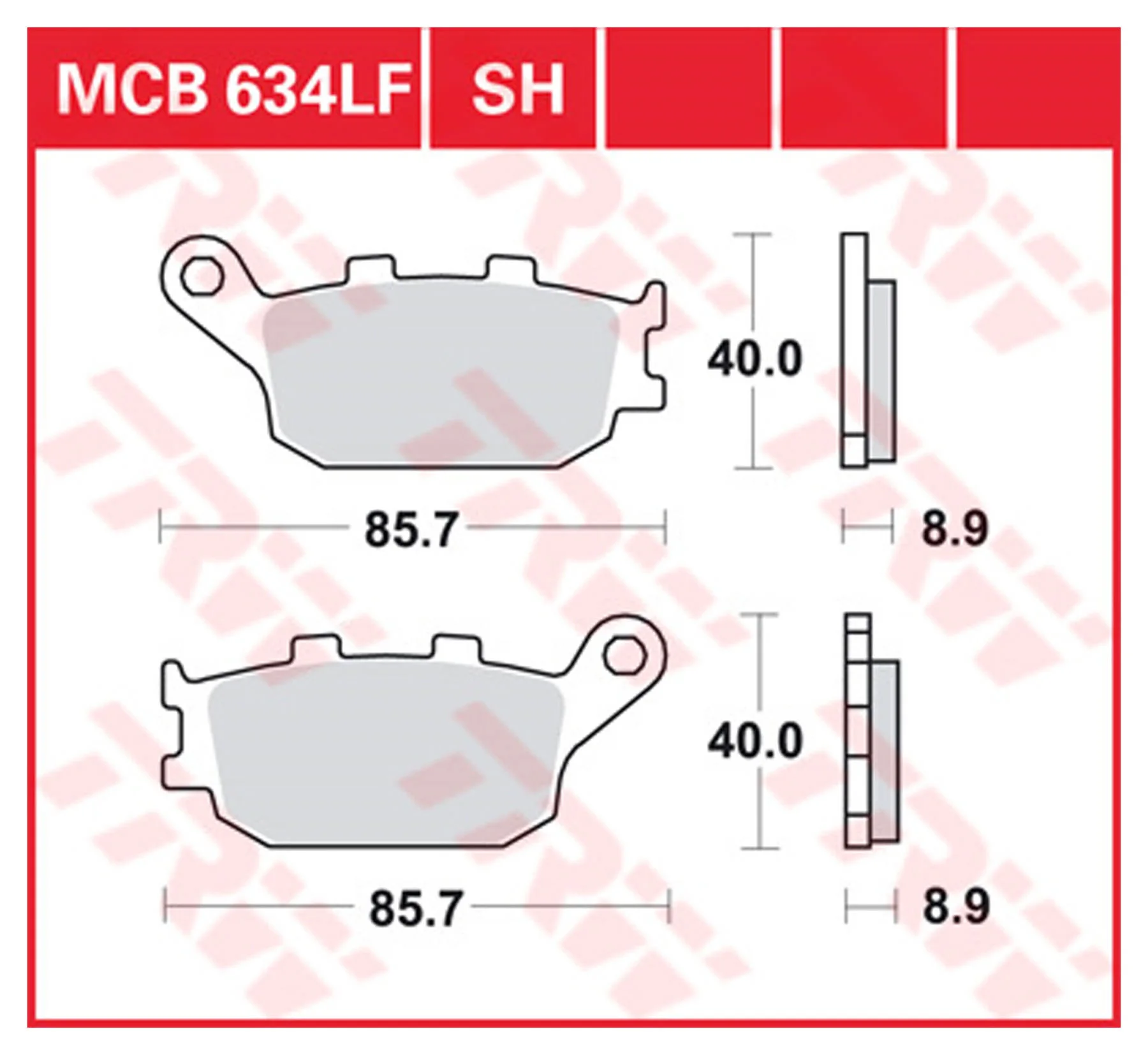 TRW CARBON BRAKE PADS