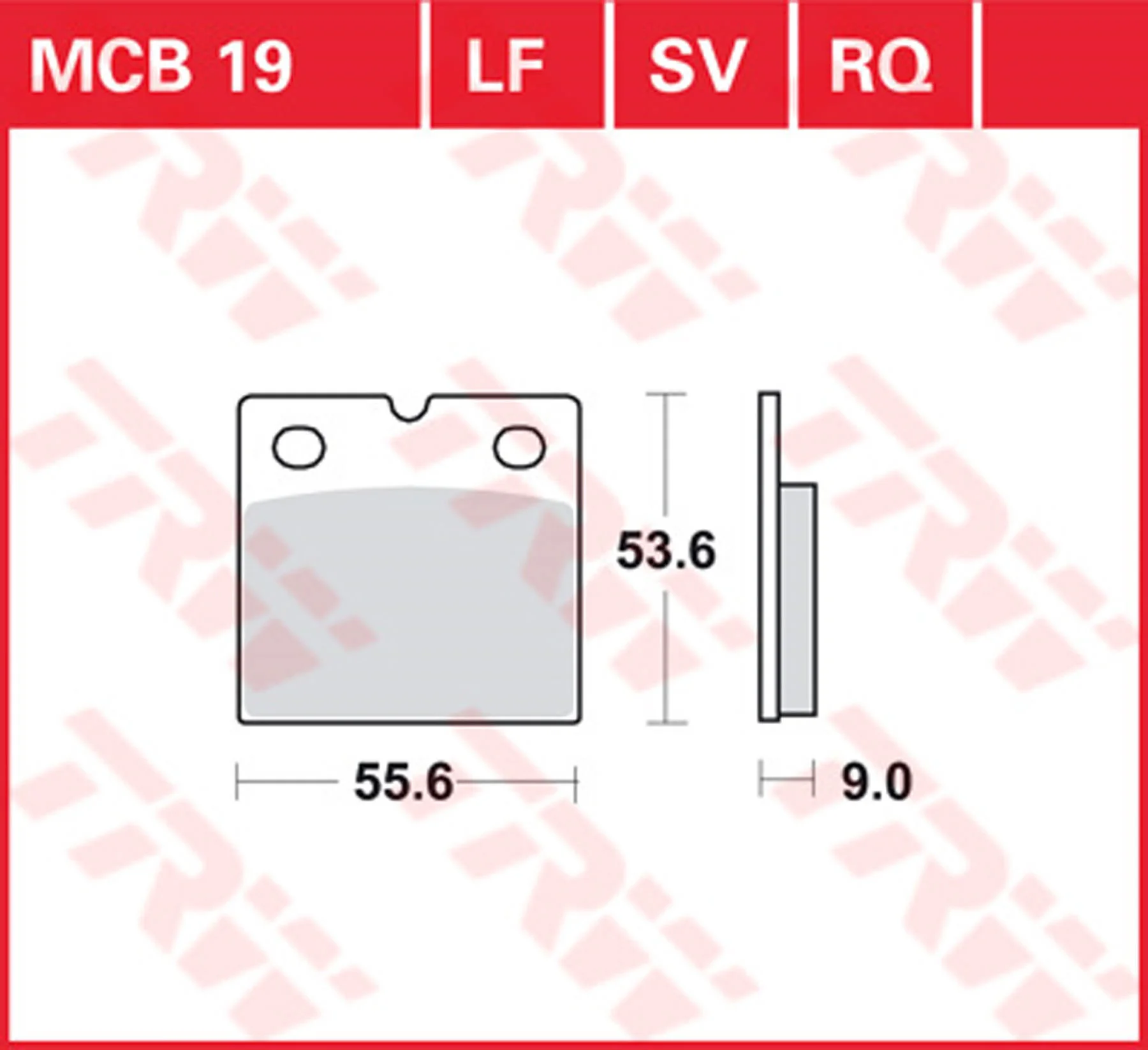 TRW CARBON BRAKE PADS