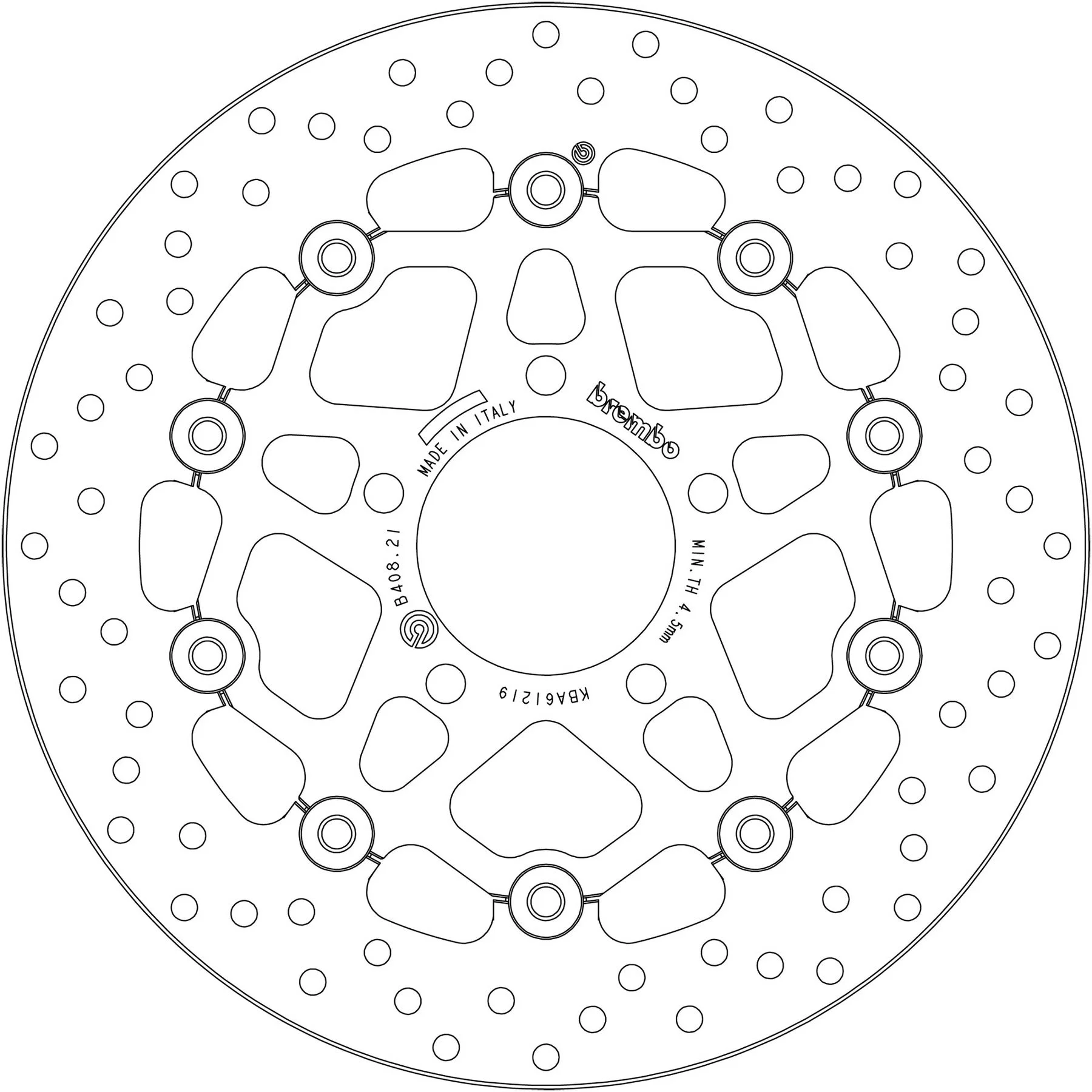 DISQUES DE FREIN BREMBO