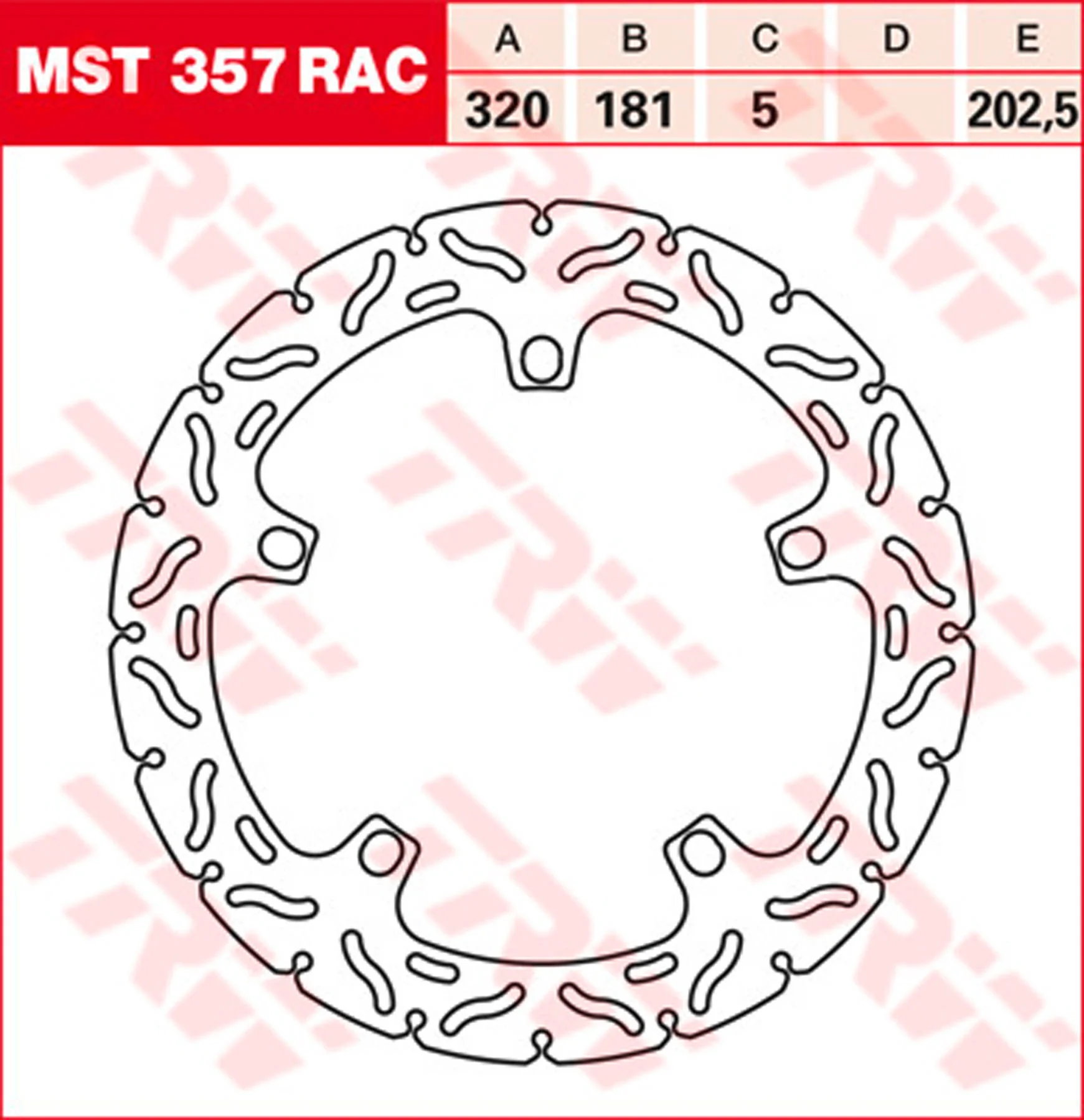 TRW RACING BRAKE DISC