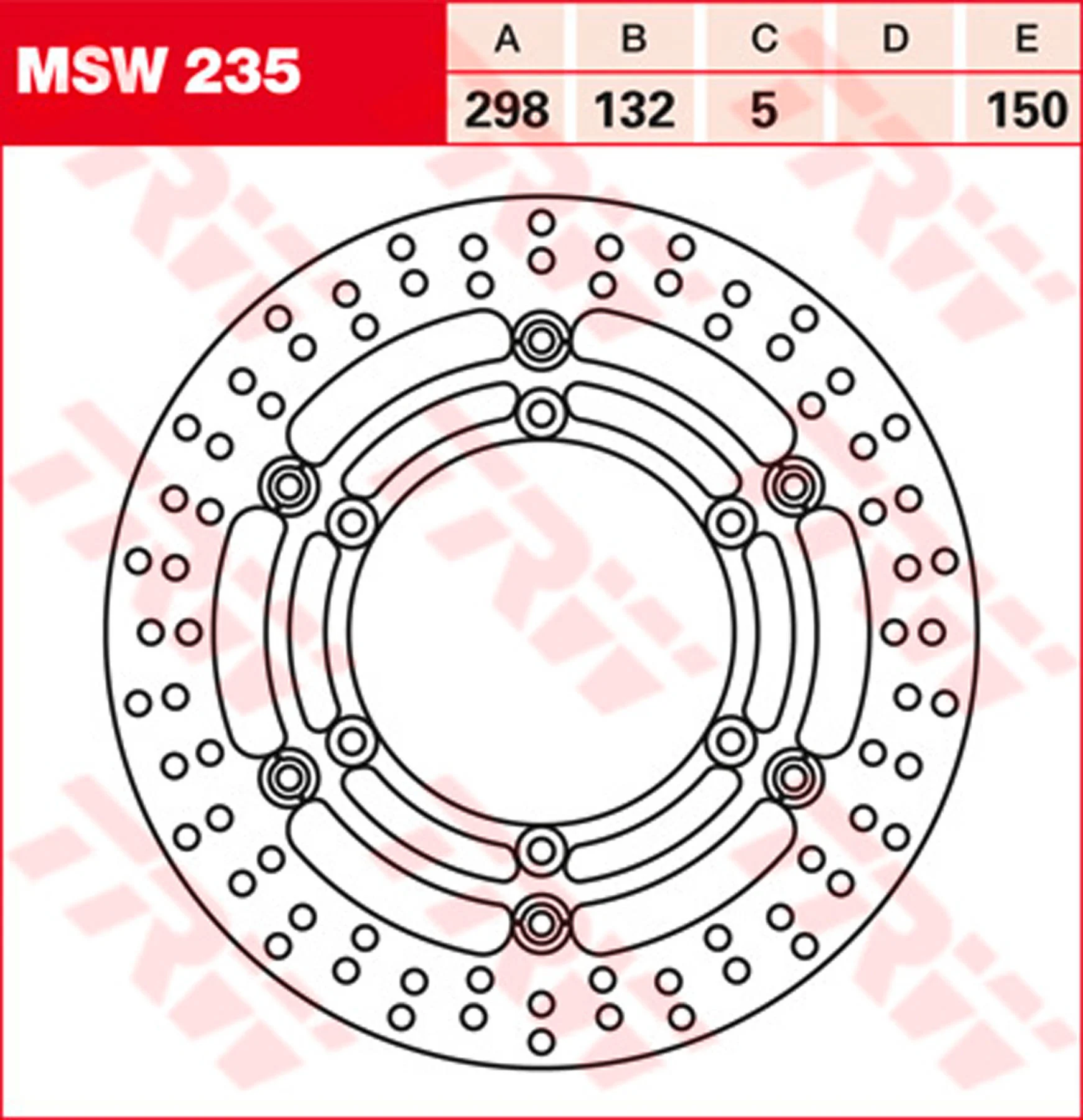 TRW BRAKE-DISC FRONT