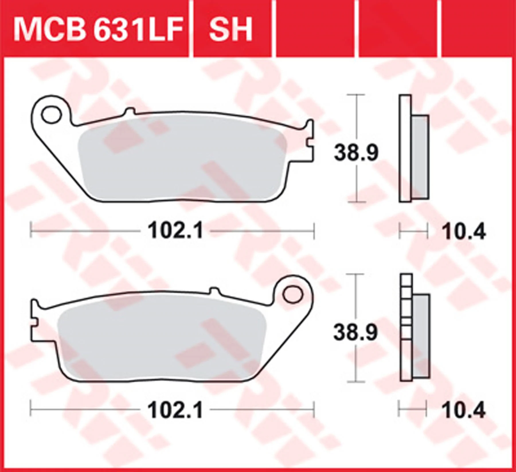 TRW CARBON BRAKE PADS