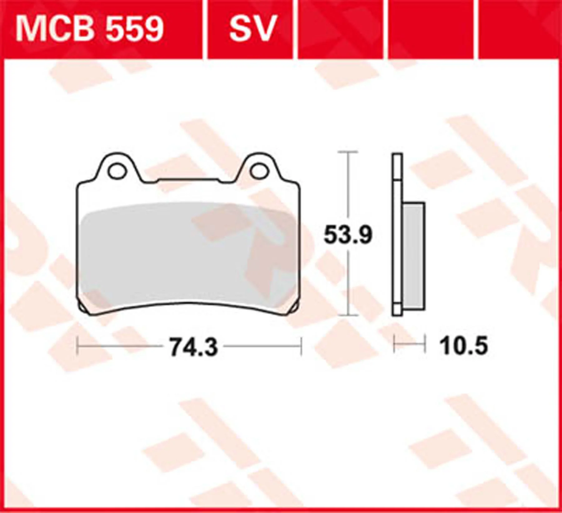 TRW CARBON BRAKE PADS