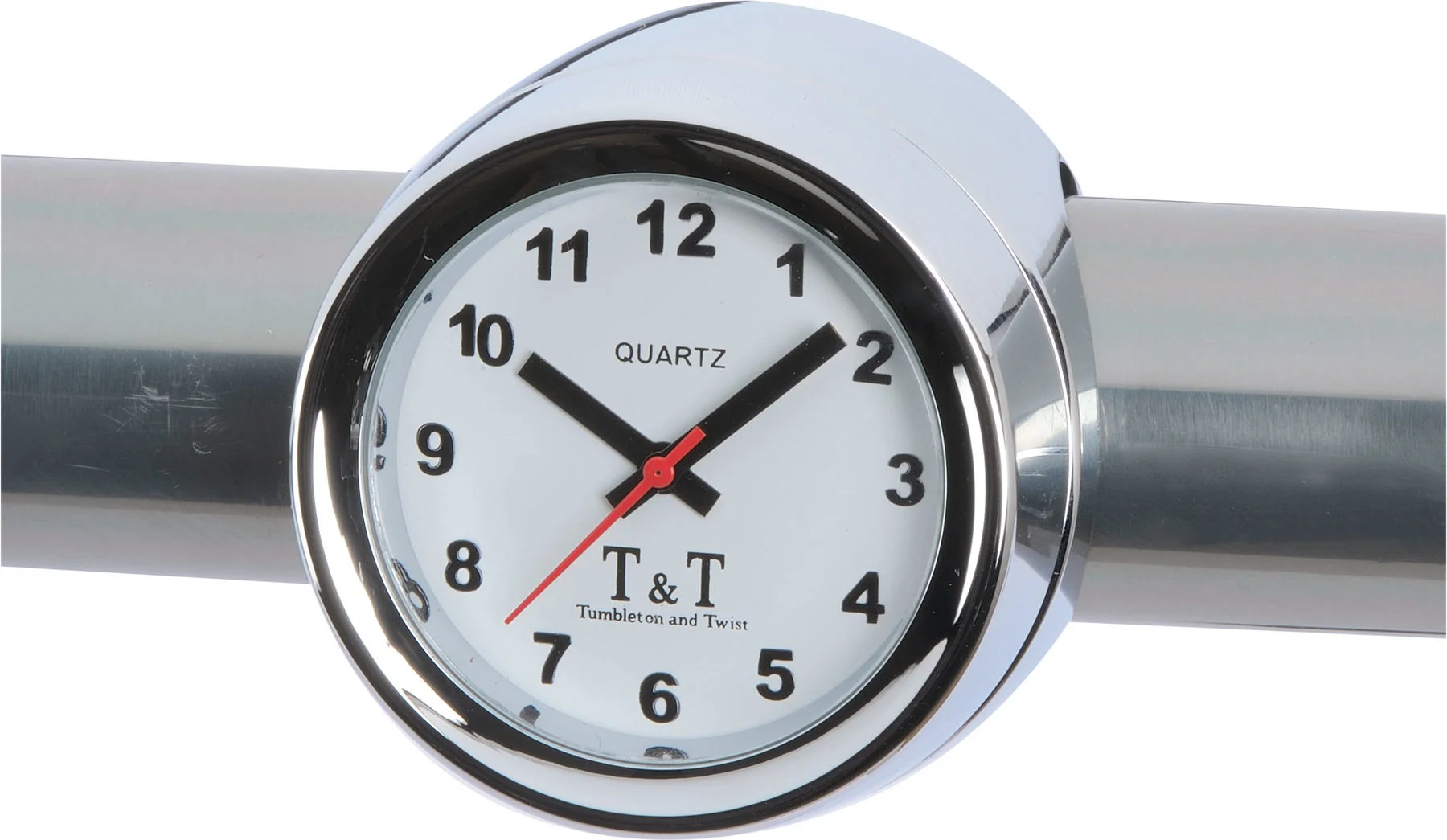 T&T POLISHED ANALOG CLOCK