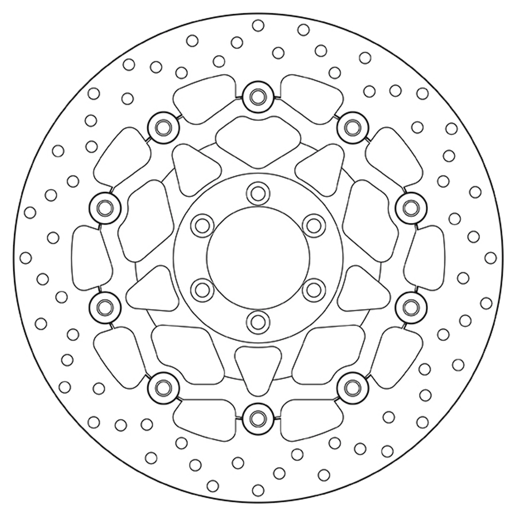 BREMBO PŁYWAJĄCE TARCZE