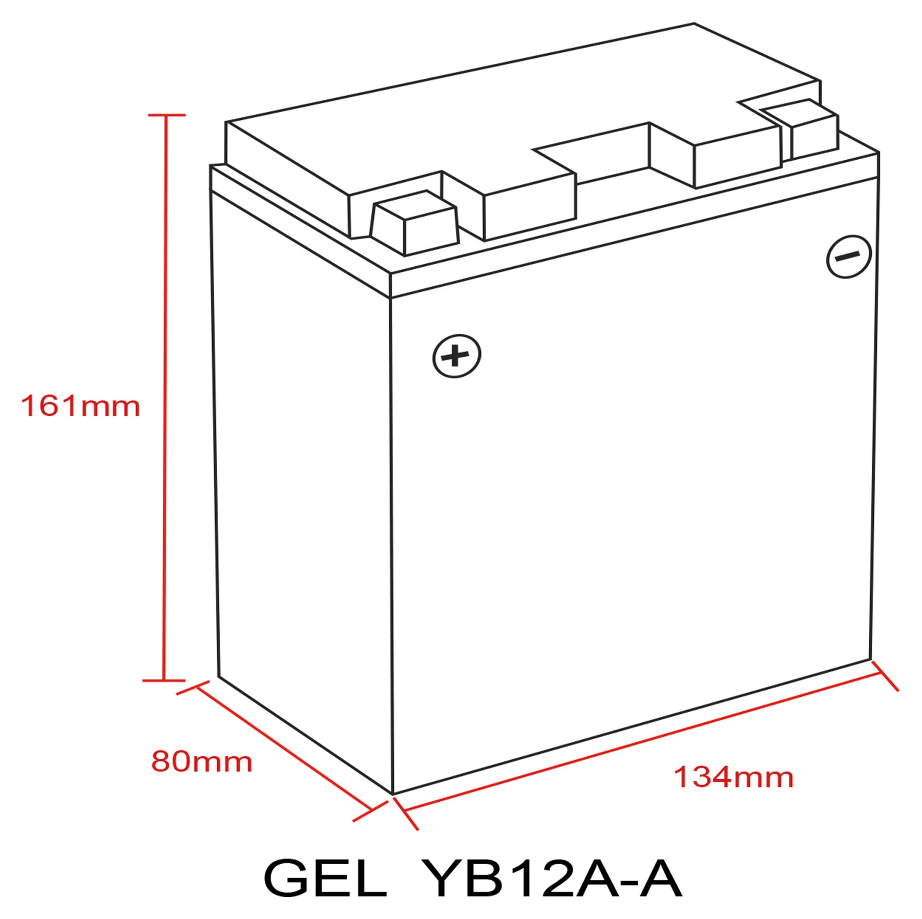 SAITO GEL BATTERY