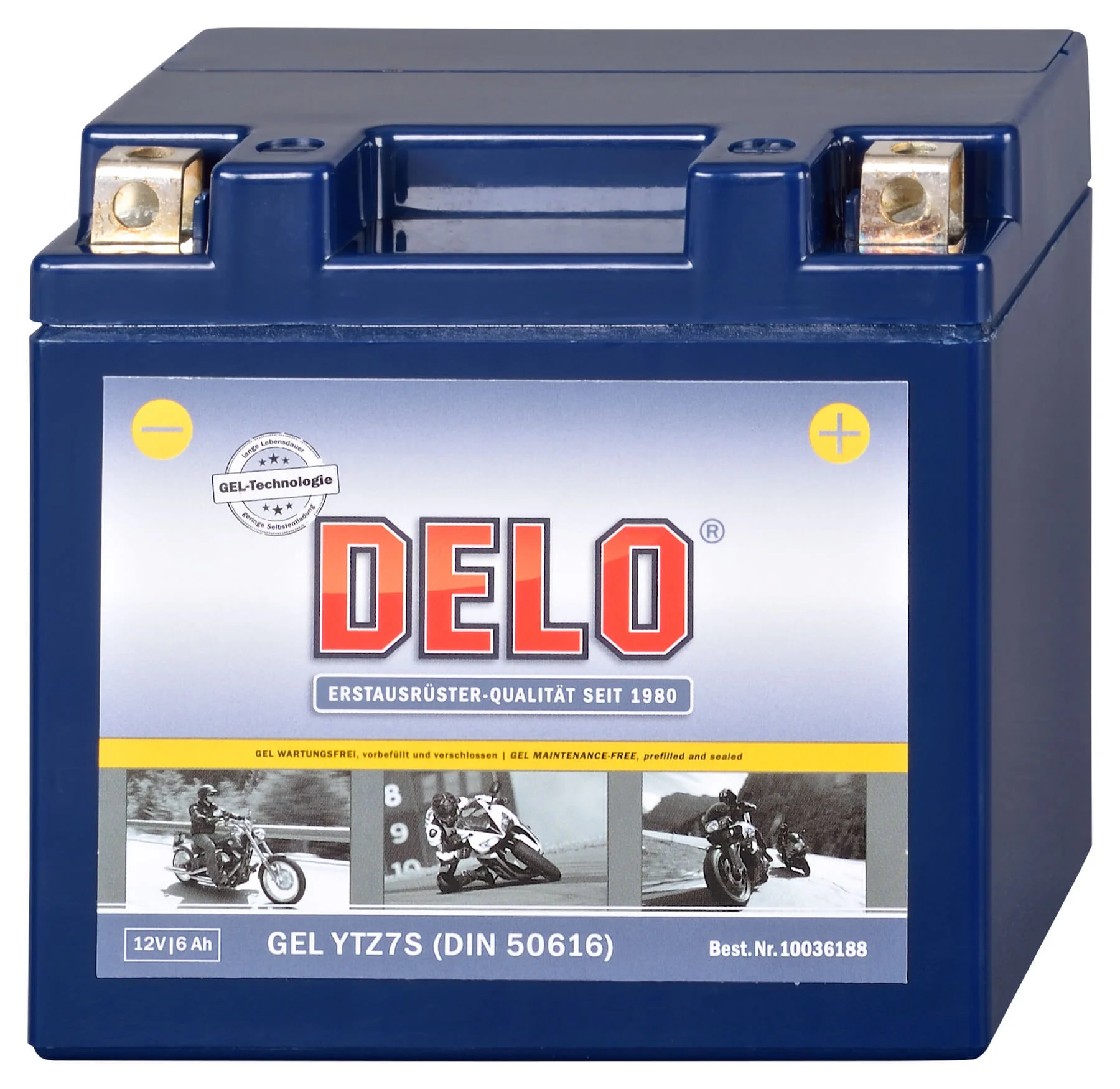 BATTERIA AL GEL DELO