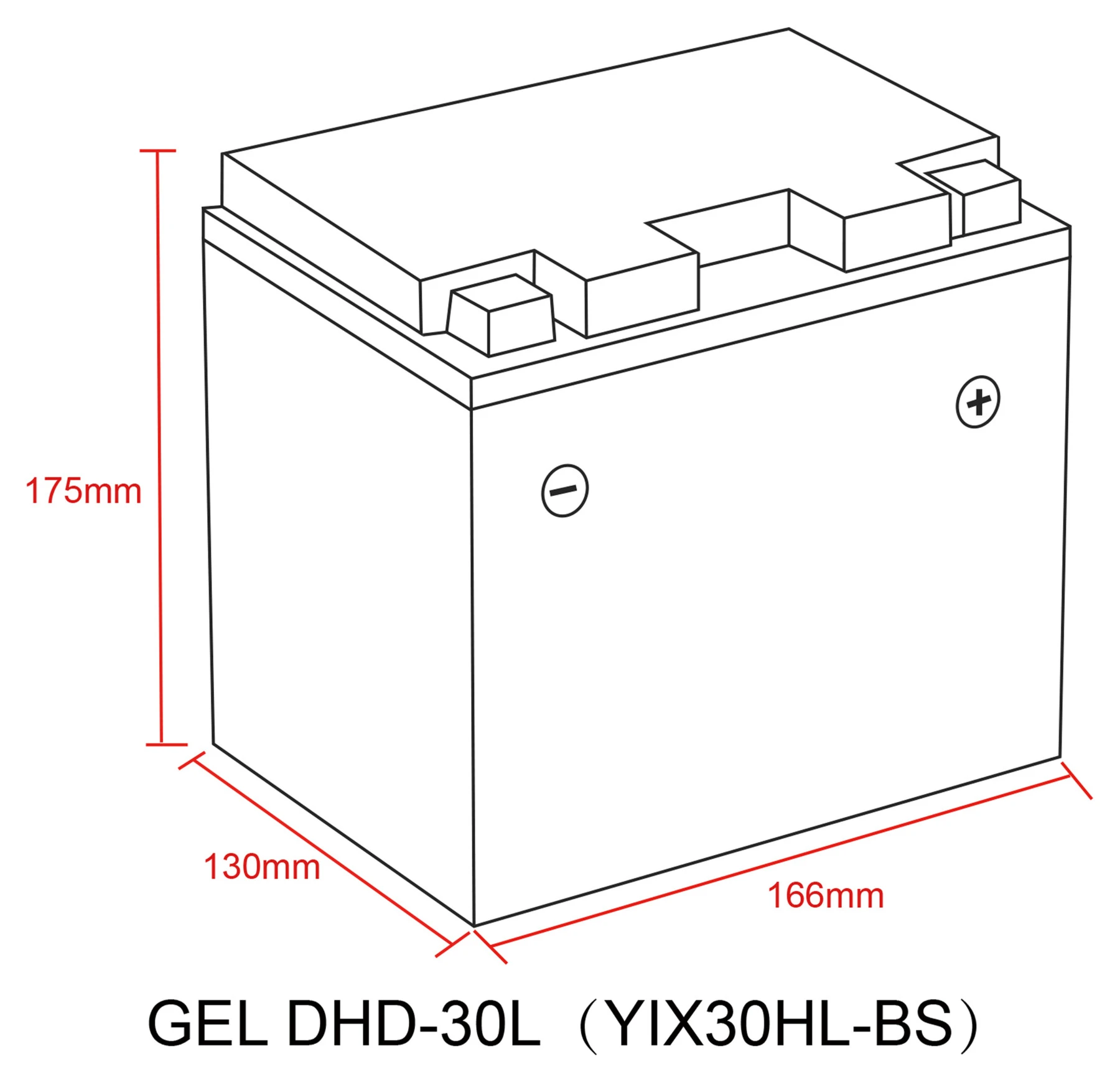 BATTERIA AL GEL HD DELO