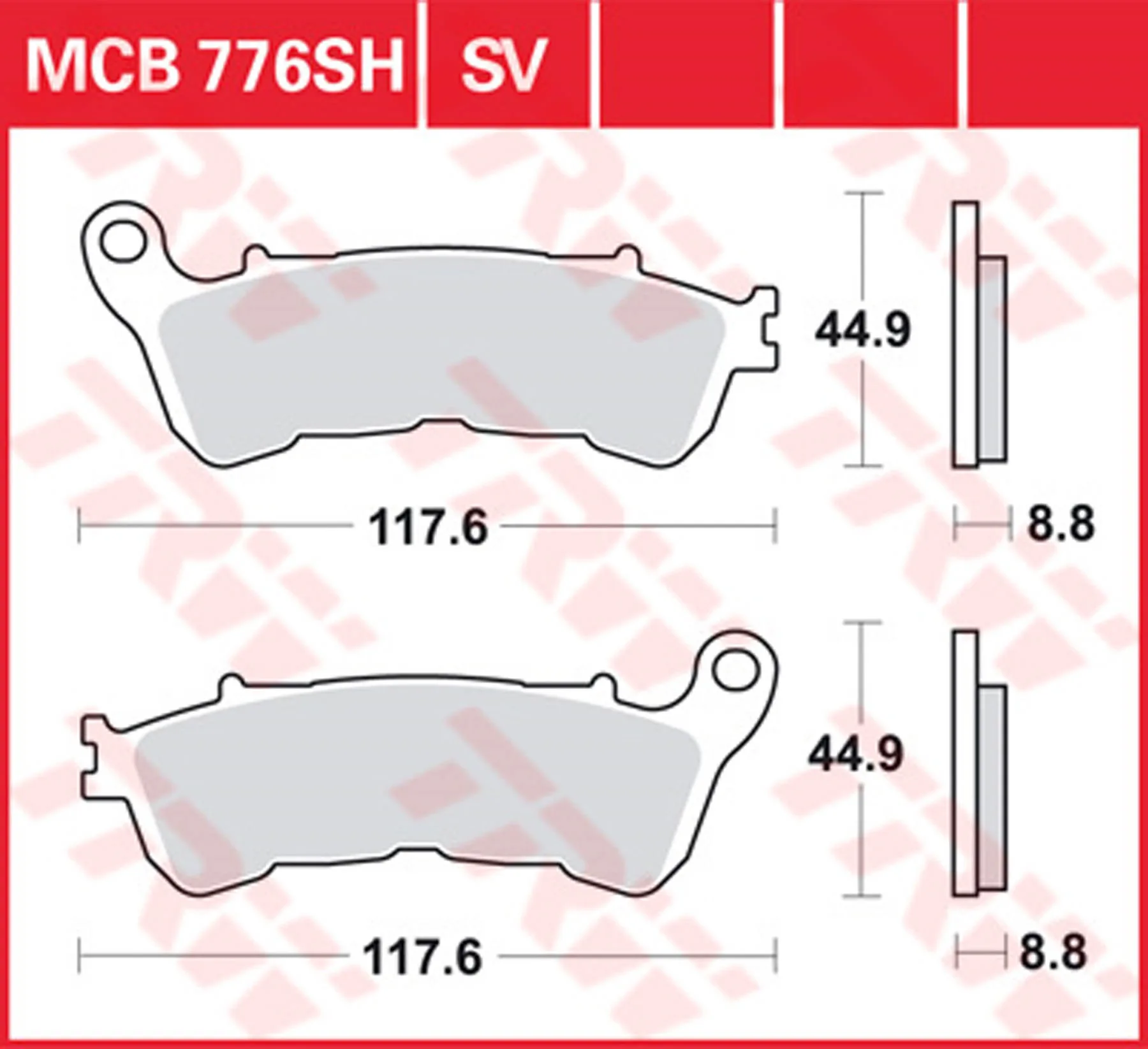 TRW BRAKE-PADS SINTER