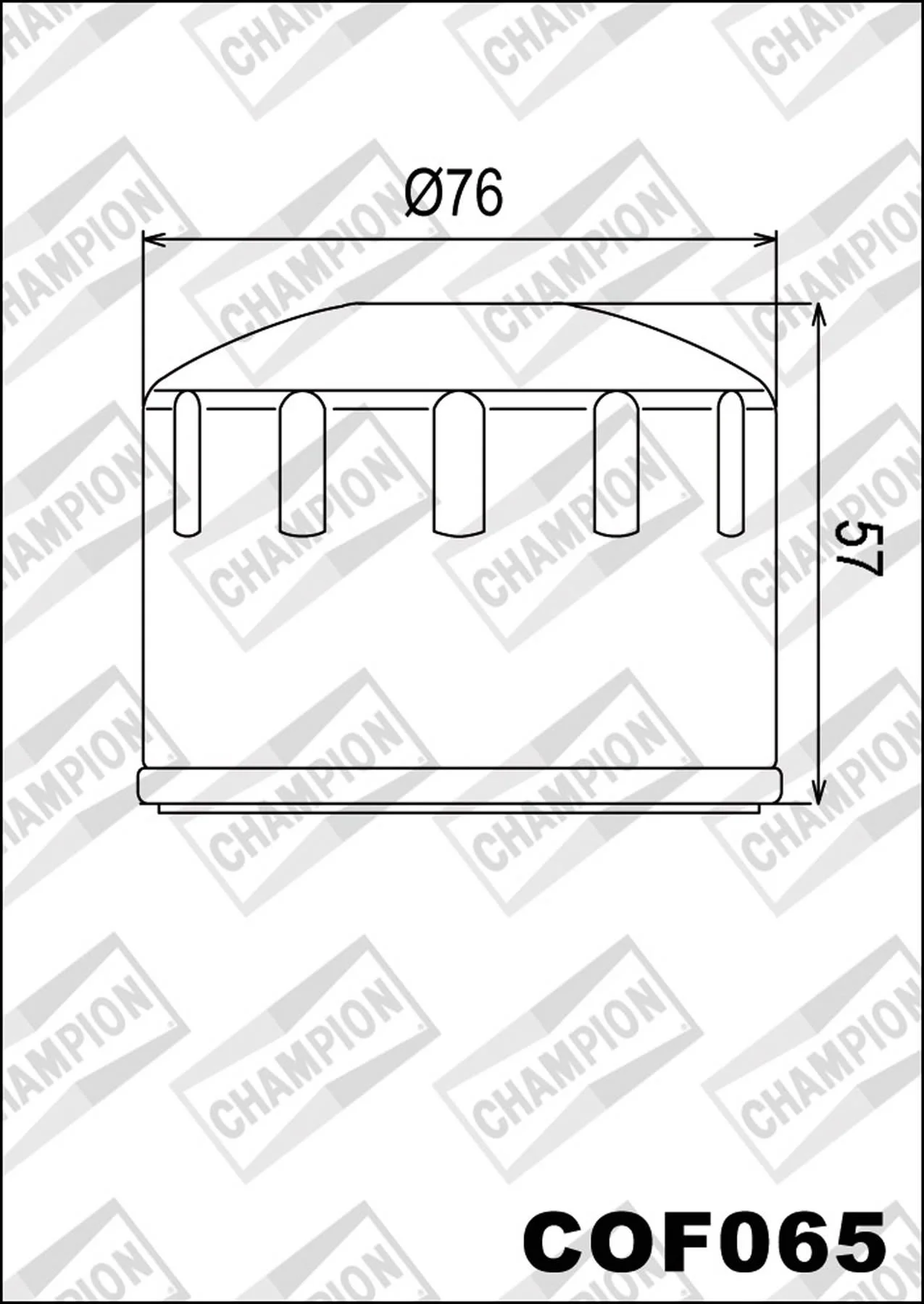 OELFILTER CHAMPION COF065