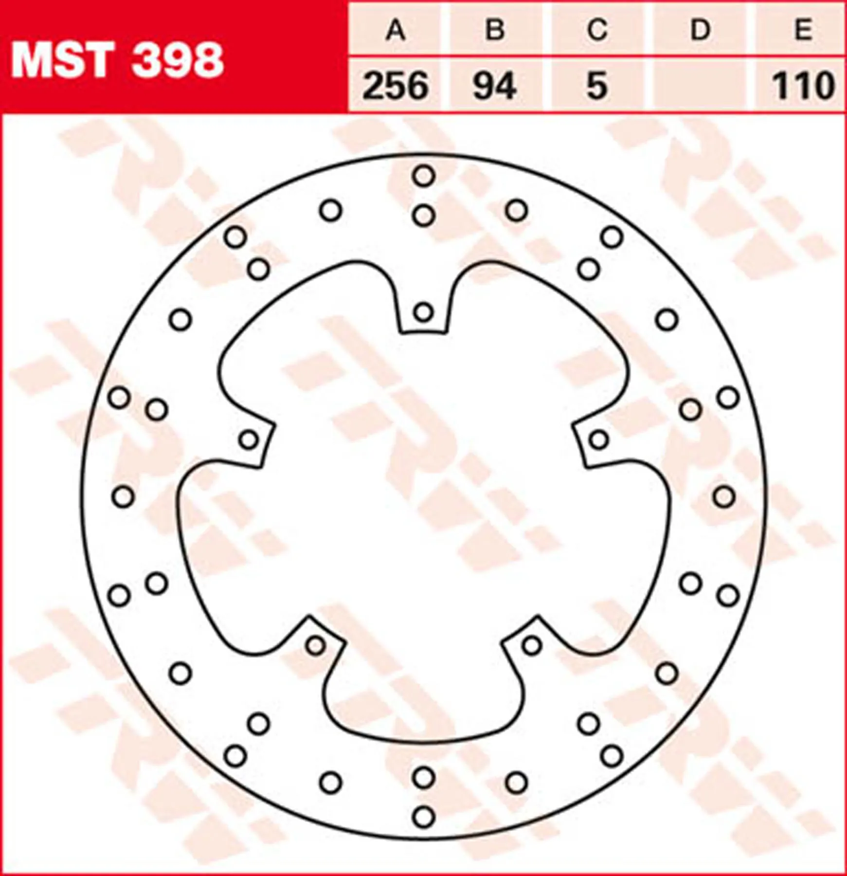 TRW BRAKE DISCS REAR