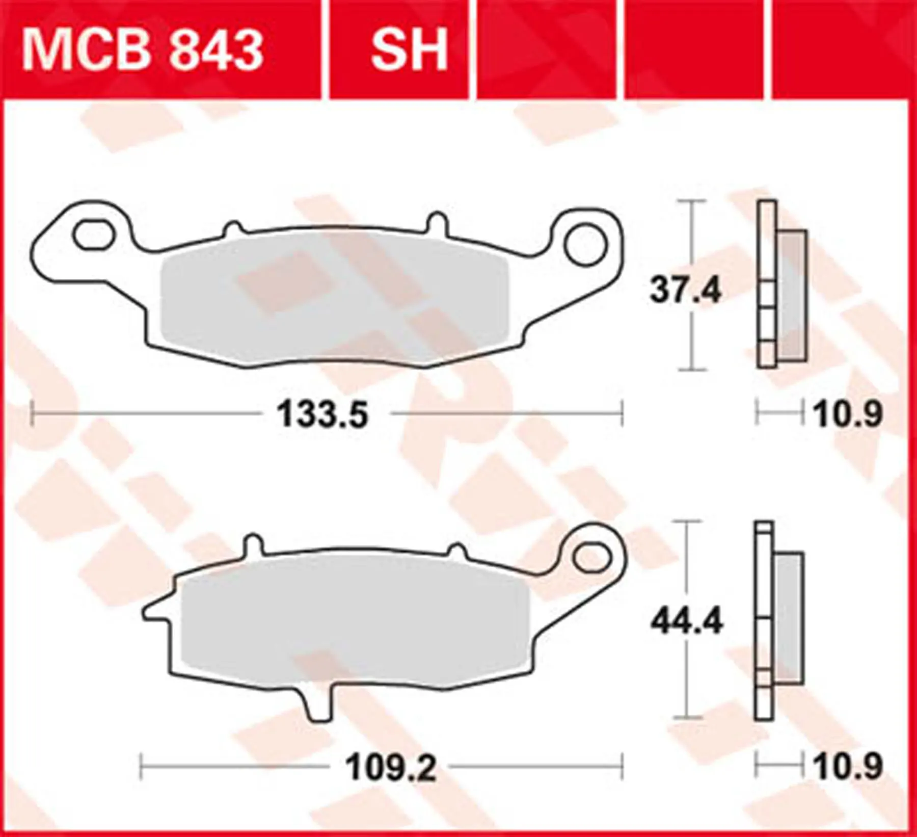 TRW BRAKE-PADS SINTER