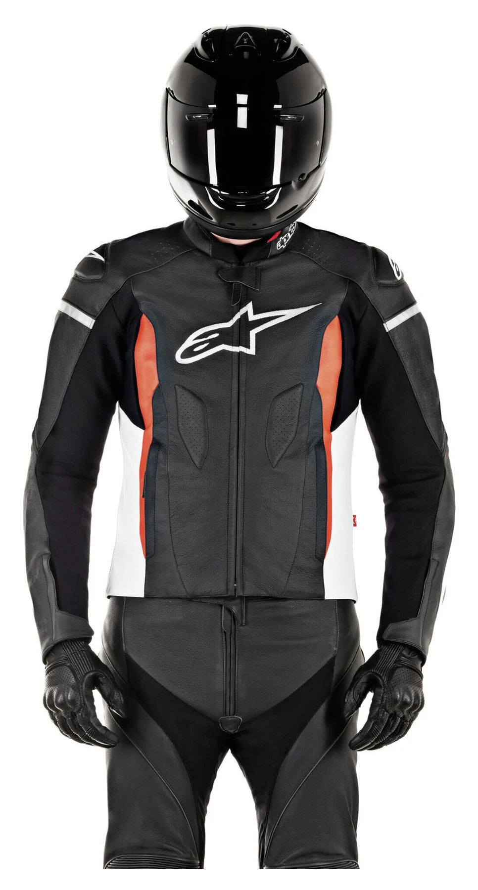 alpinestars ALPINESTARS FASTER LEATHER COMBI JACKET