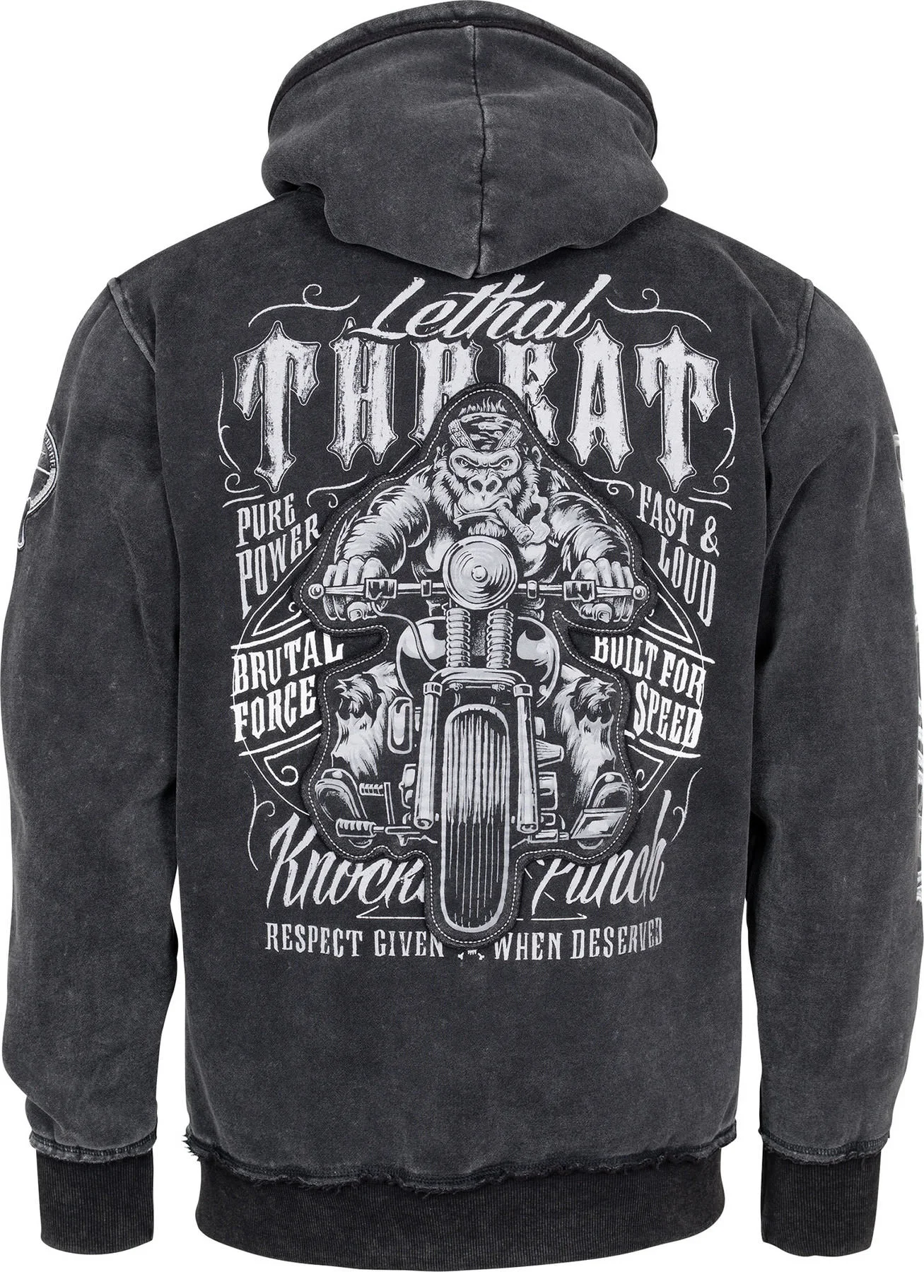 LETHAL THREAT ZIP-HOODIE