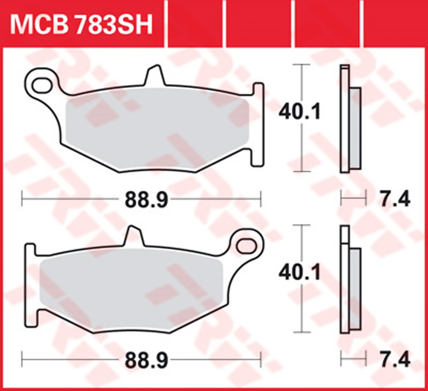 TRW BRAKE-PADS SINTER