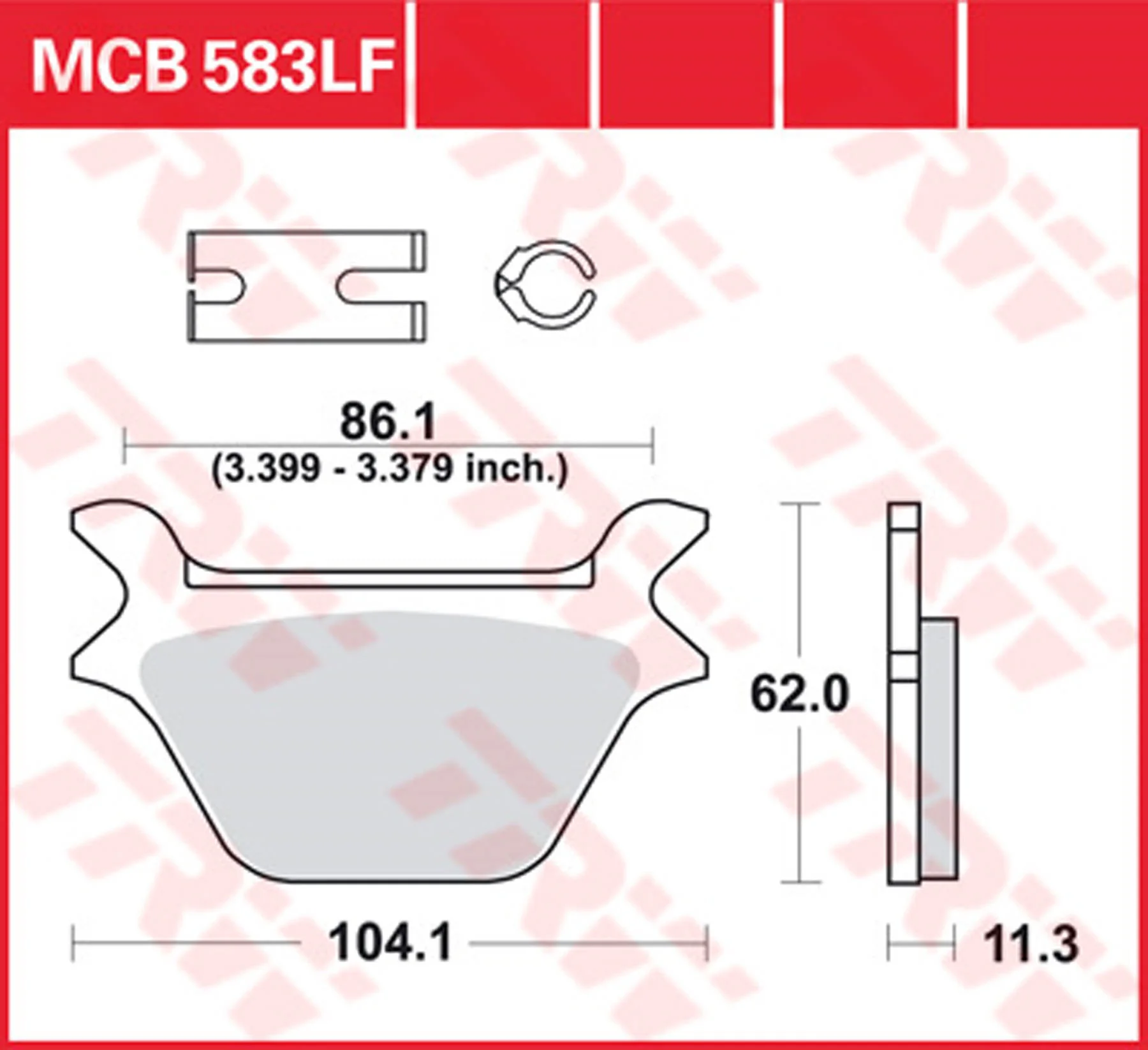 TRW CARBON BRAKE PADS