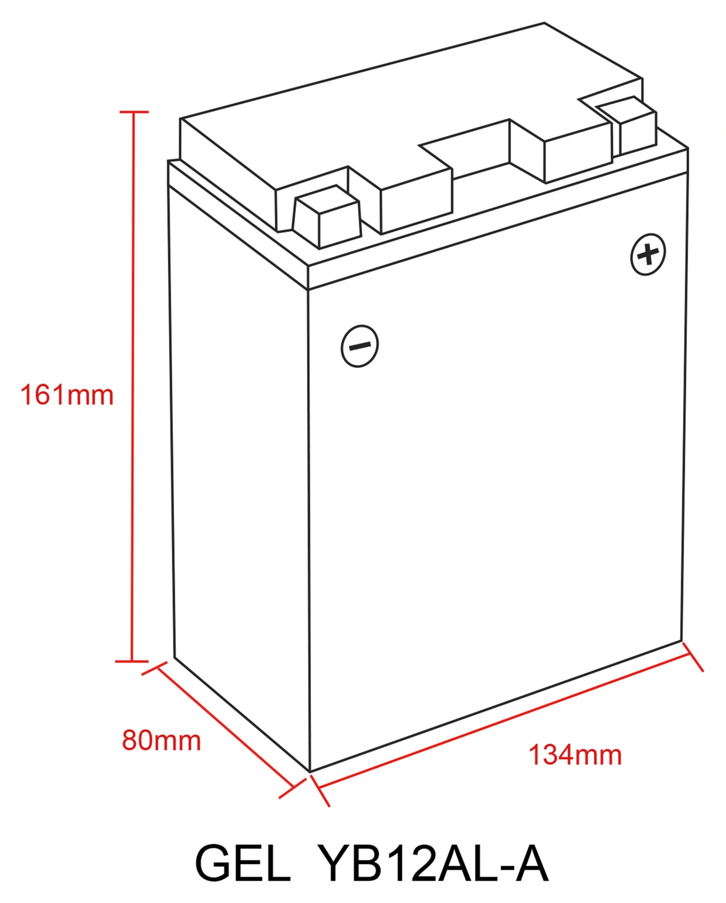 SAITO GEL BATTERY