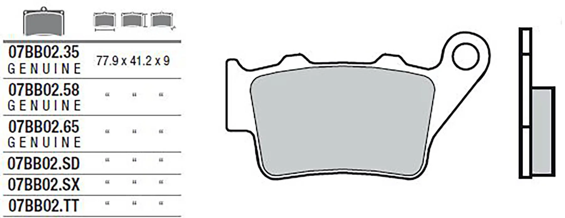 BREMBO-REMVOERING ORGAN.