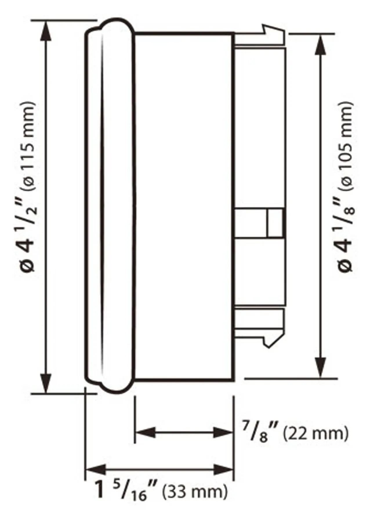 KOSO HD-05 MÅLER